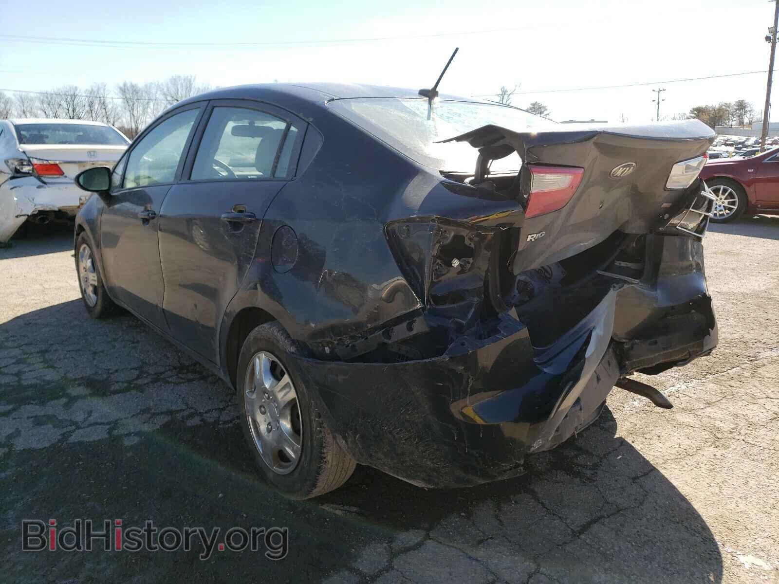 2013 KIA RIO - VIN: KNADM4A39D6284542 - Фото 3