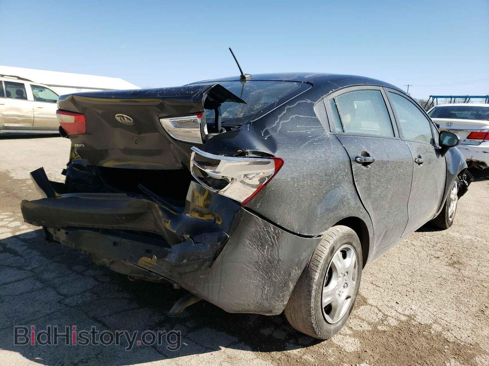 2013 KIA RIO - VIN: KNADM4A39D6284542 - Фото 4