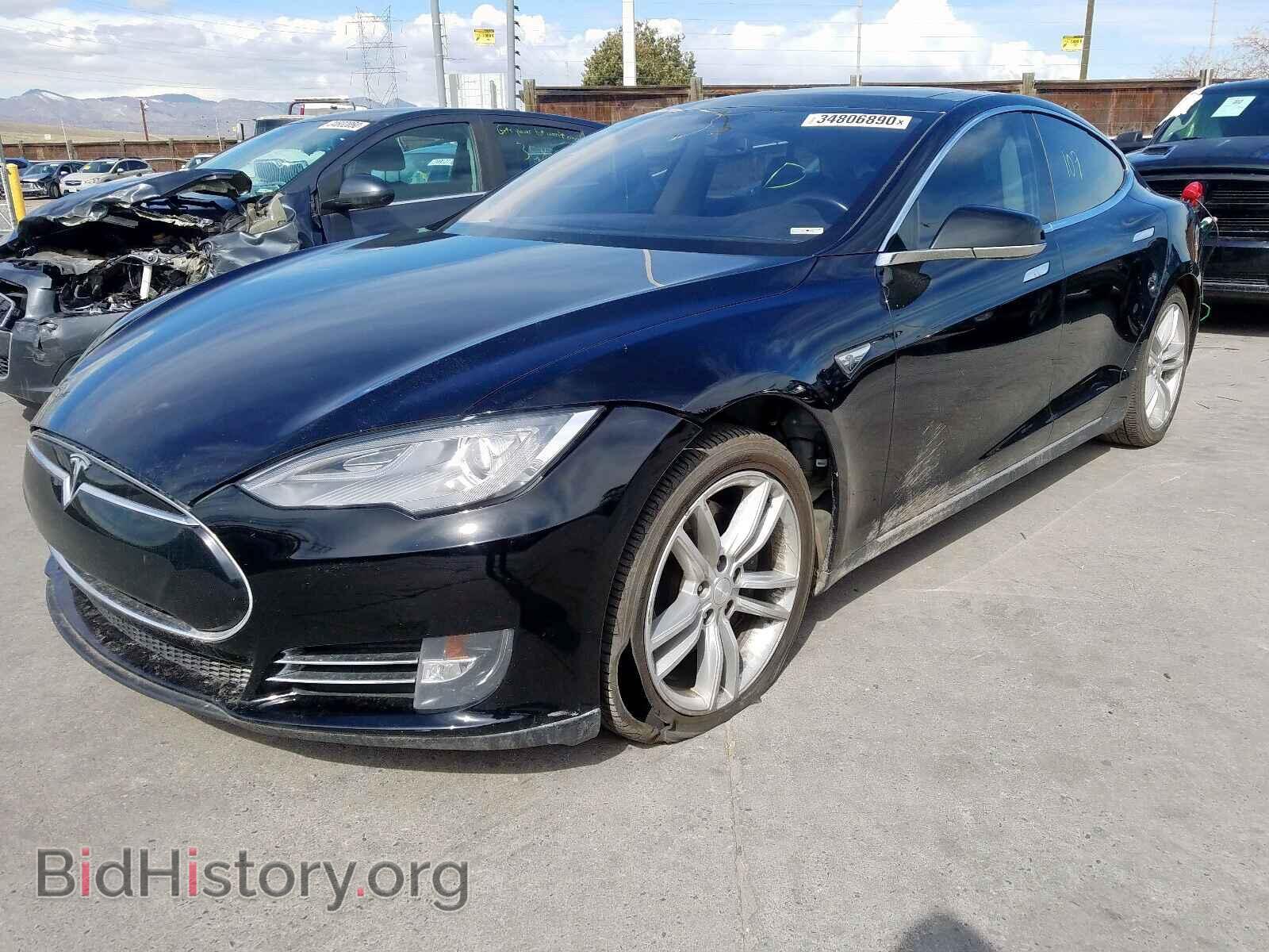 2014 TESLA MODEL S - VIN: 5YJSA1H19EFP52278 - Photo 2