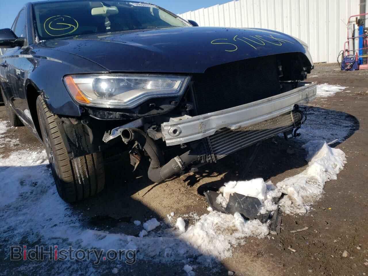 2014 AUDI A6 - VIN: WAUGFAFC9EN105745 - Фото 9