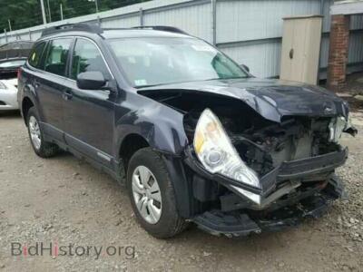 2011 Subaru OUTBACK Outback 2., темно-серый — VIN 4S4BRBAC6B3371003, Copart