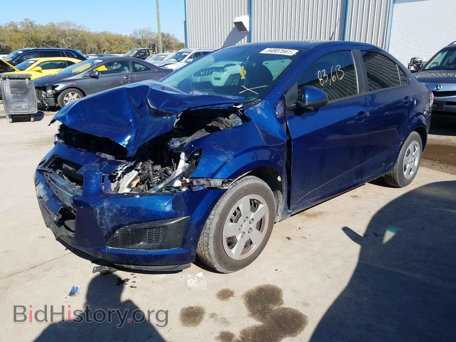 2014 CHEVROLET SONIC - VIN: 1G1JA5SH2E4183038 - Фото 2