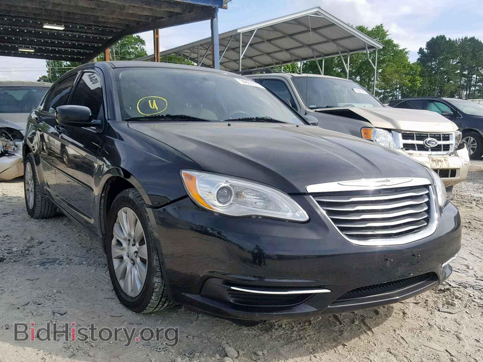 Фотография 1C3CCBAB7CN190701 - CHRYSLER 200 2012