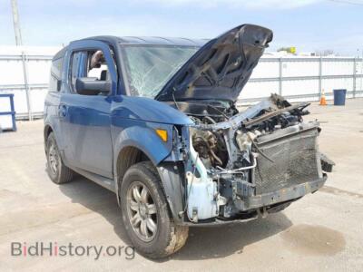 2008 Honda ELEMENT Element EX, blue — VIN 5J6YH28768L010819, Copart