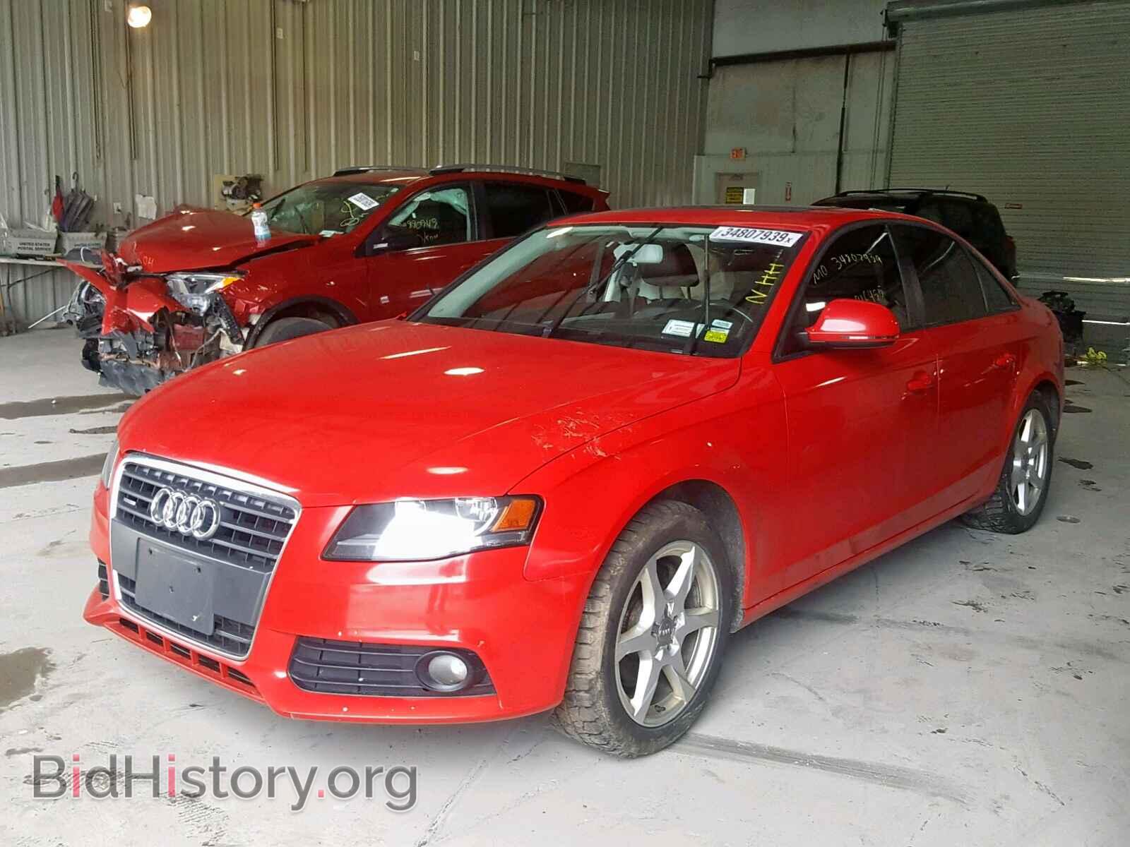 2009 AUDI A4 - VIN: WAULF78KX9N047754 - Фото 2
