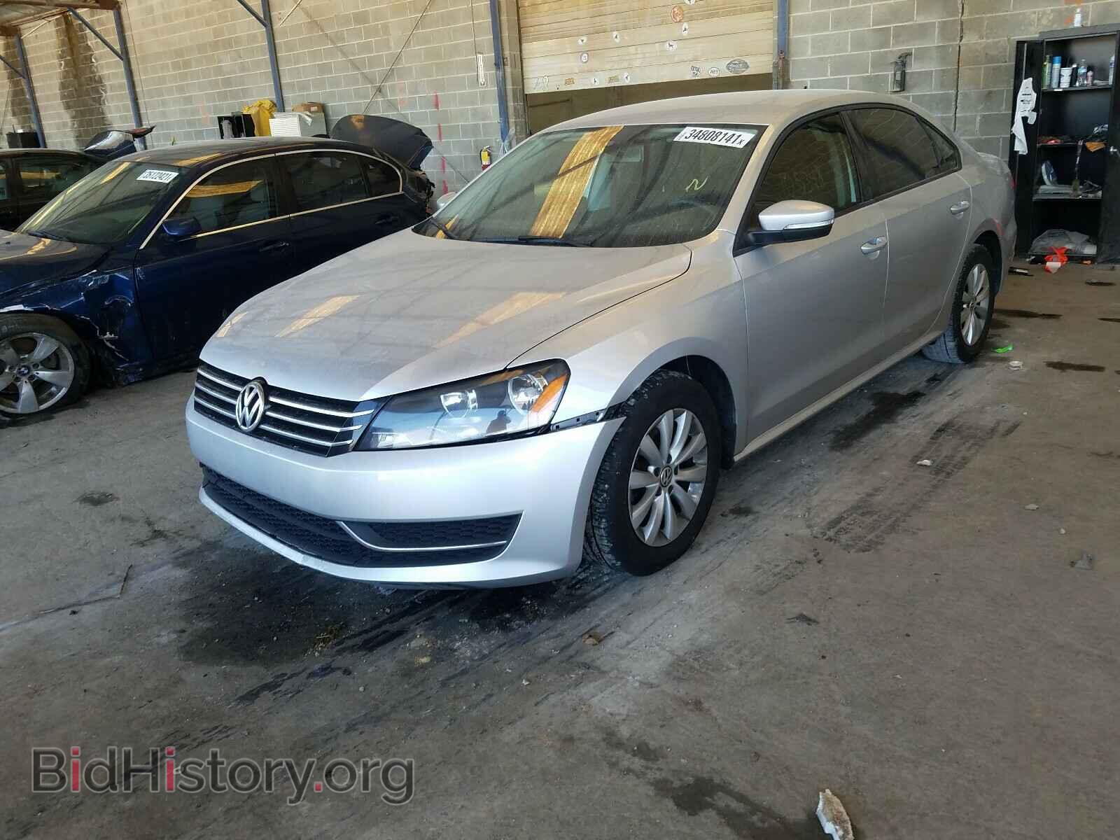 2013 VOLKSWAGEN PASSAT - VIN: 1VWAP7A33DC030838 - Фото 2