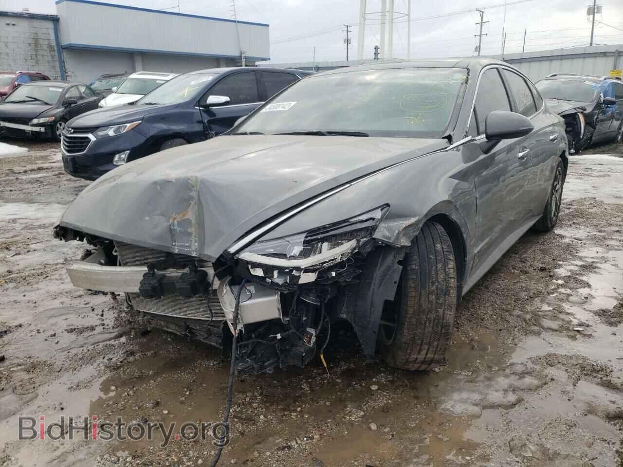 2021 HYUNDAI SONATA - VIN: KMHL14JA8MA161216 - Фото 2
