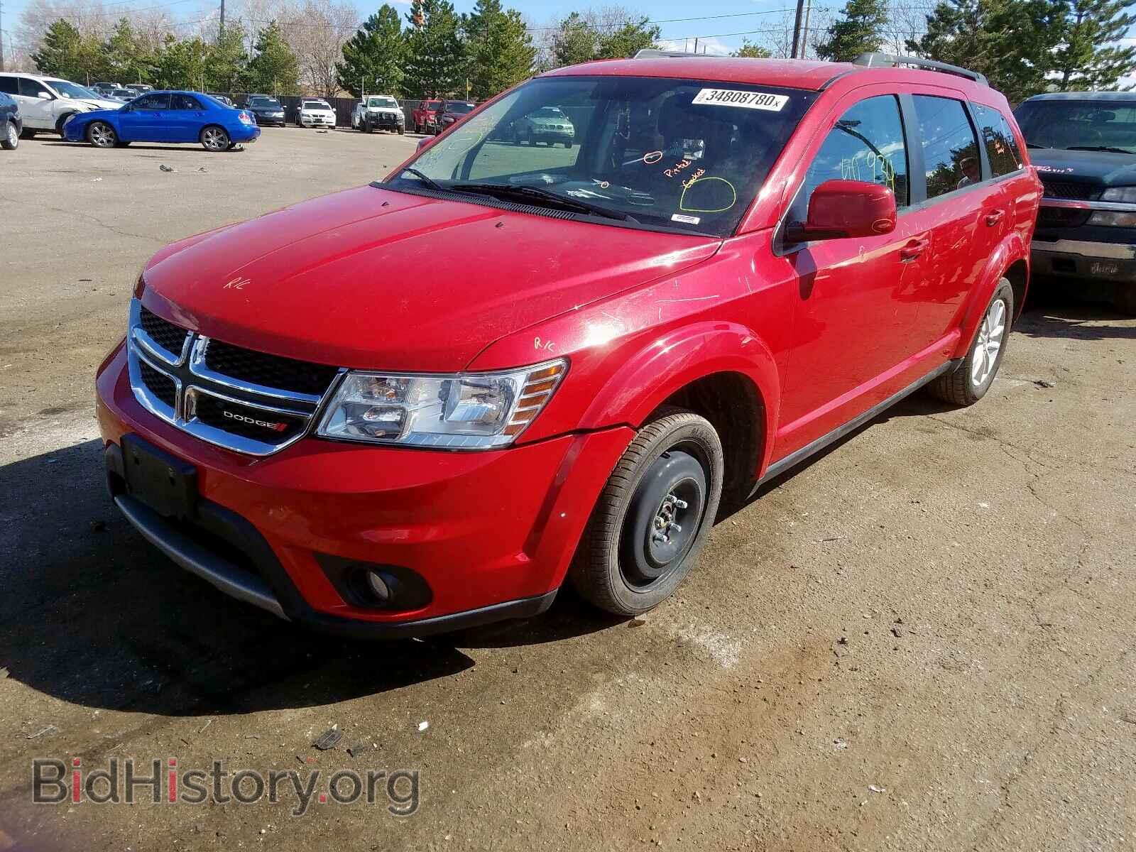 2017 DODGE JOURNEY SX - VIN: 3C4PDCBB2HT594981 - Фото 2