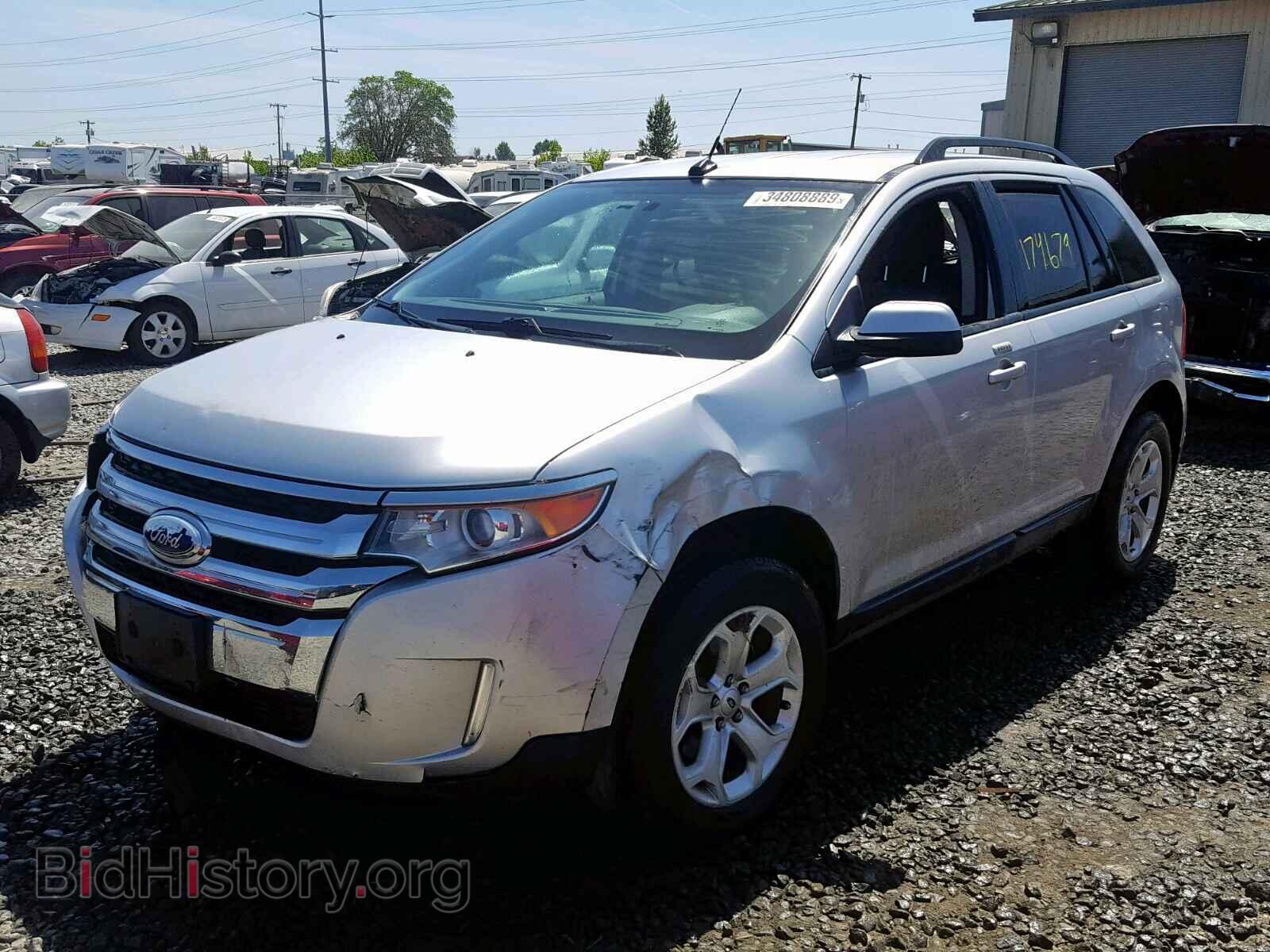 2013 FORD EDGE SEL - VIN: 2FMDK4JCXDBB87016 - Photo 2