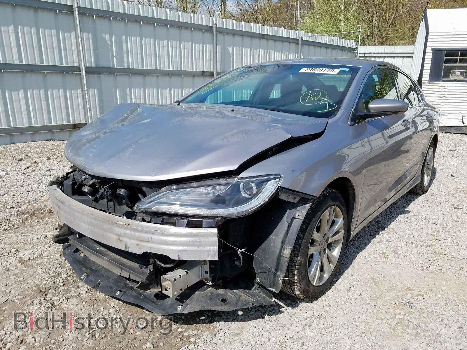 2015 CHRYSLER 200 - VIN: 1C3CCCAB7FN666665 - Фото 2