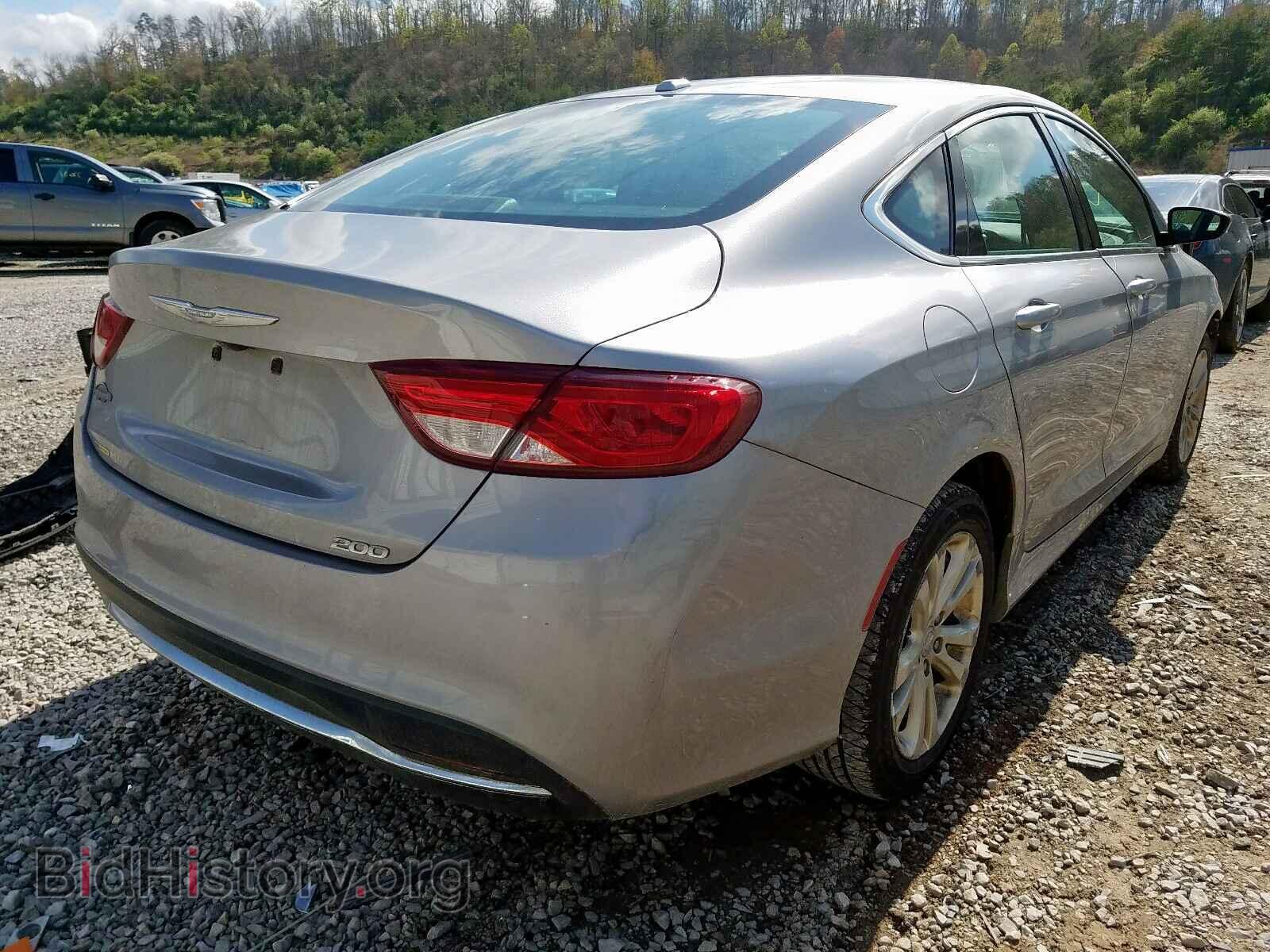 2015 CHRYSLER 200 - VIN: 1C3CCCAB7FN666665 - Фото 4