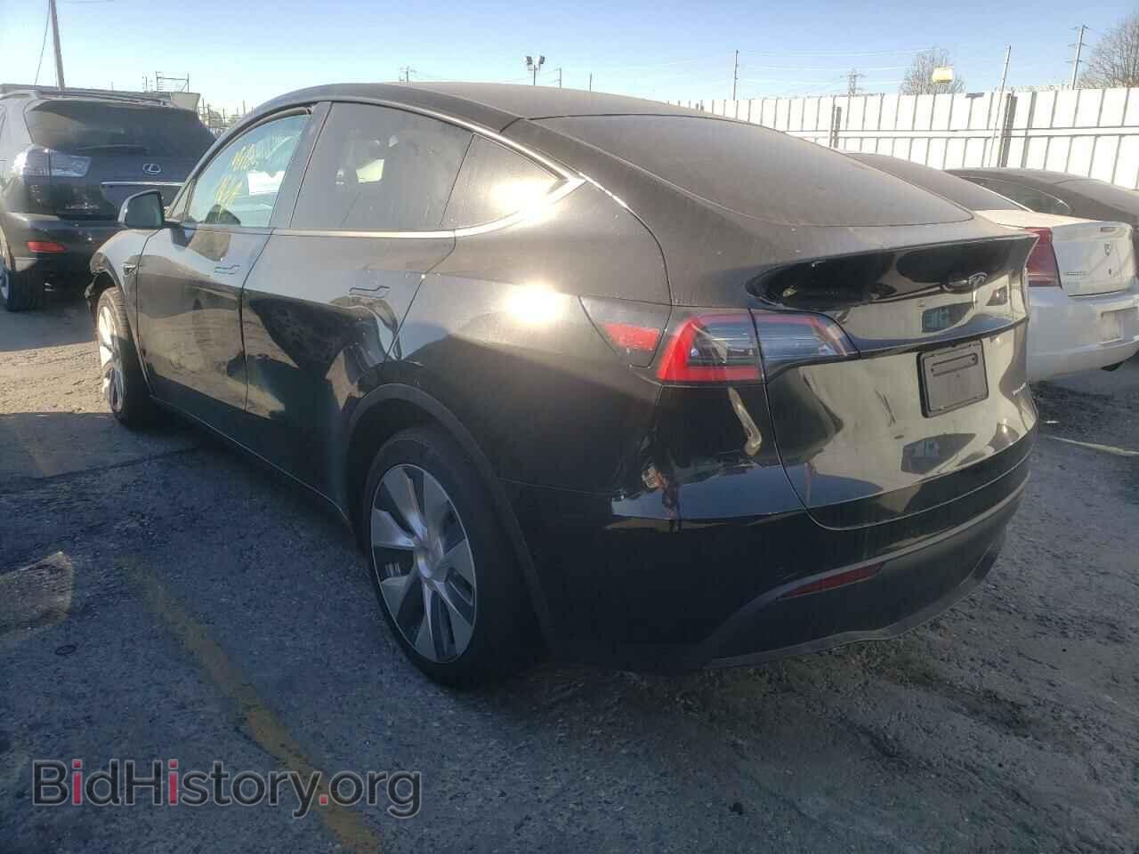 2021 TESLA MODEL Y - VIN: 5YJYGAEEXMF112594 - Фото 3