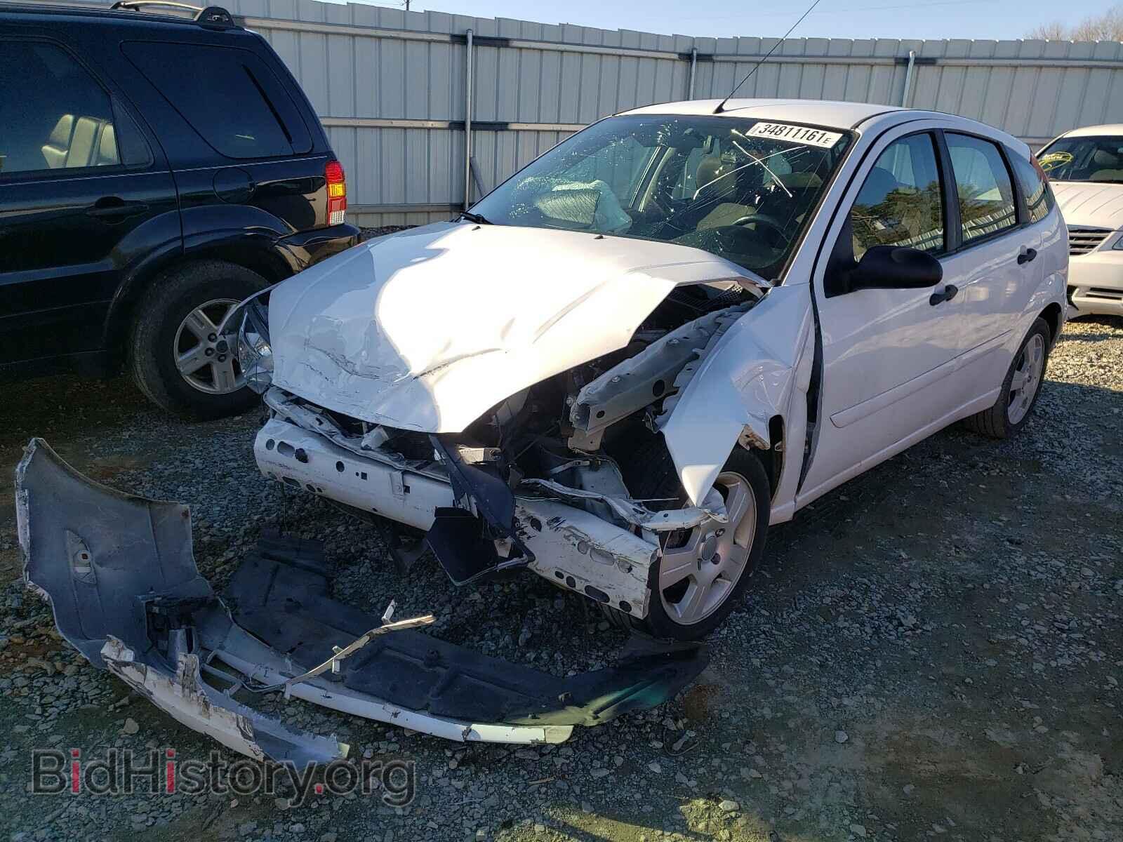 2007 FORD FOCUS - VIN: 1FAHP37N77W139380 - Фото 2
