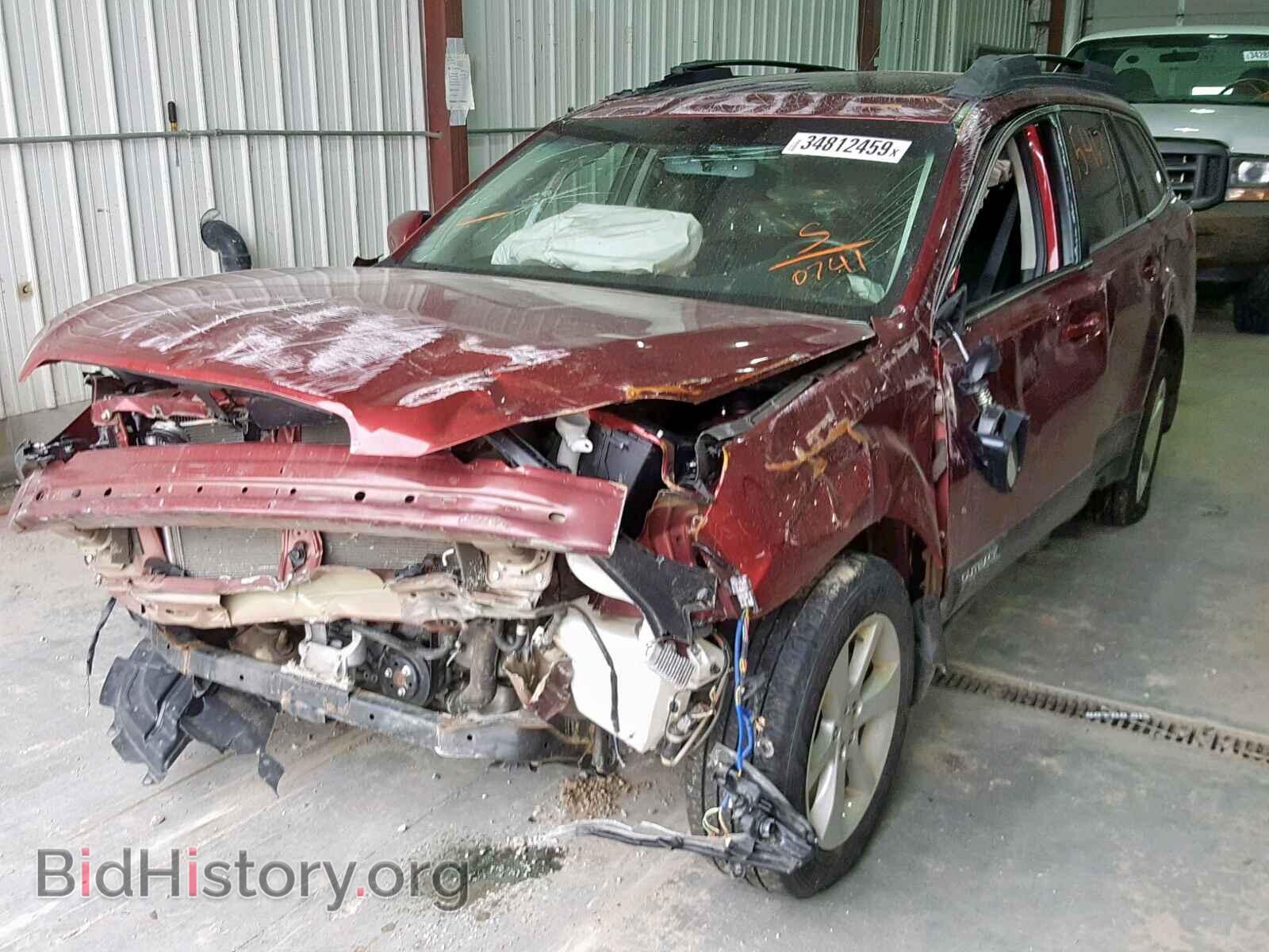 2014 SUBARU OUTBACK 2. - VIN: 4S4BRCDC2E3200741 - Фото 2