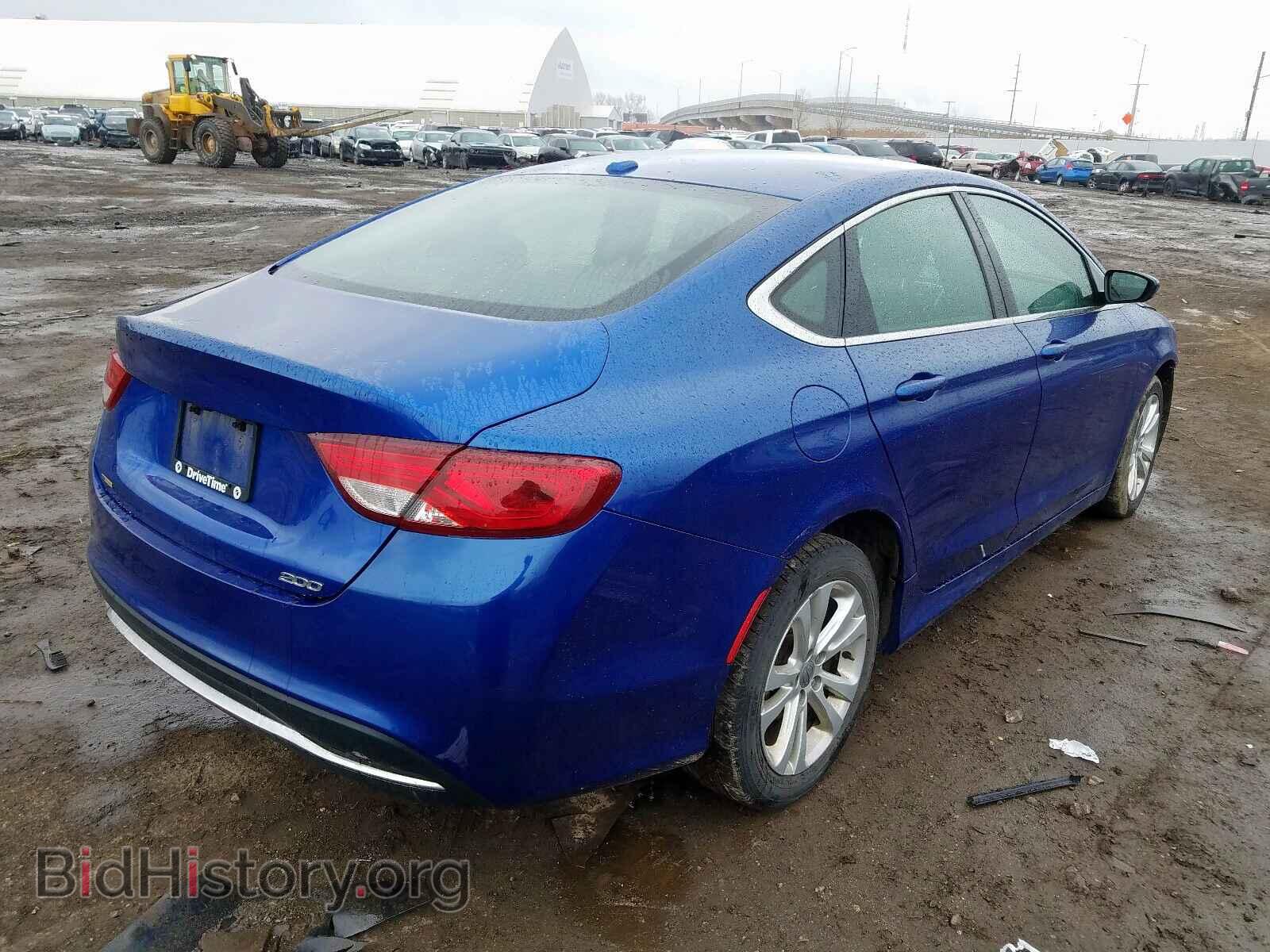 2016 CHRYSLER 200 - VIN: 1C3CCCAB7GN164370 - Фото 4