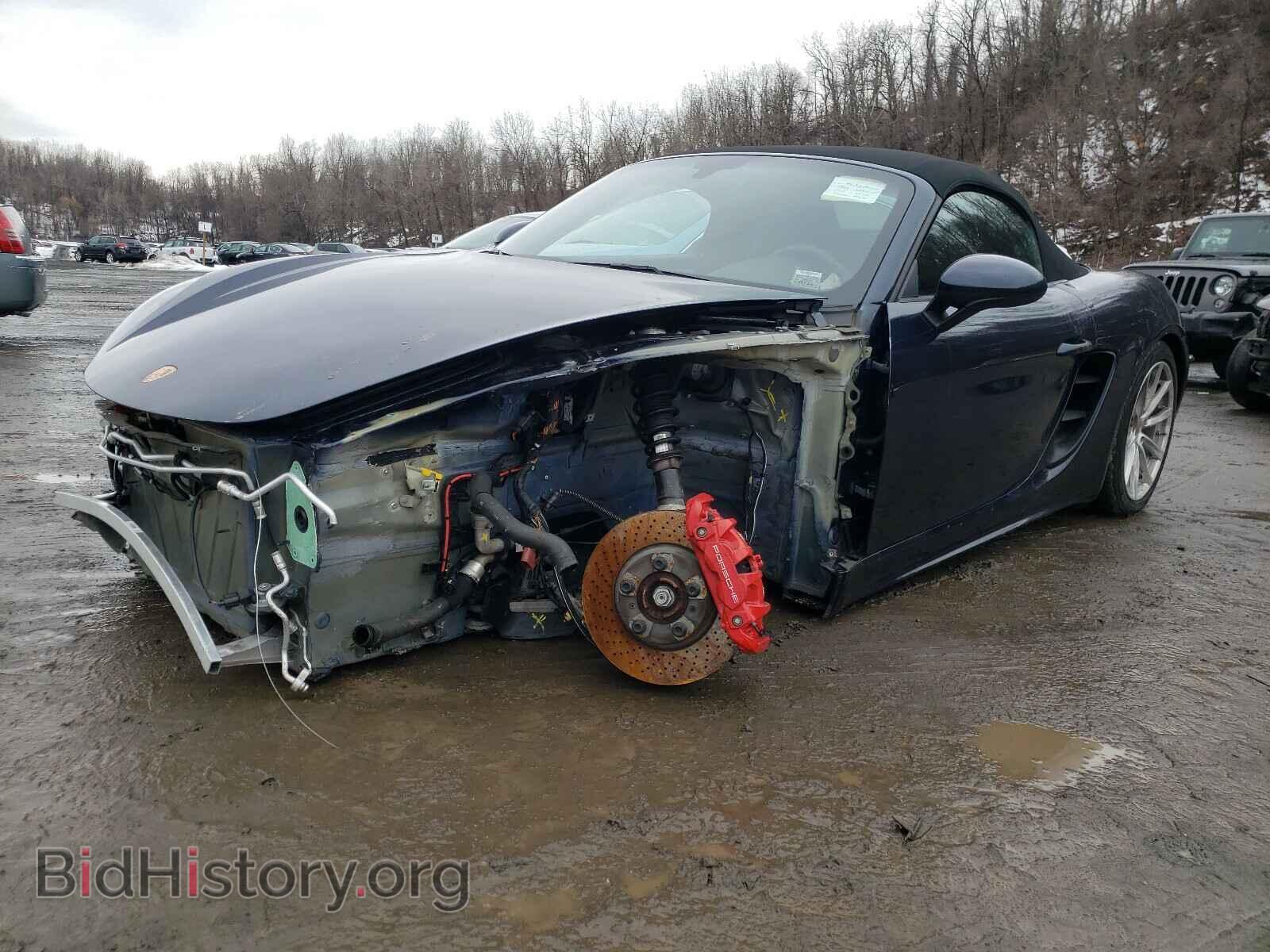 2018 PORSCHE BOXSTER - VIN: WP0CB2A85JS228315 - Фото 2