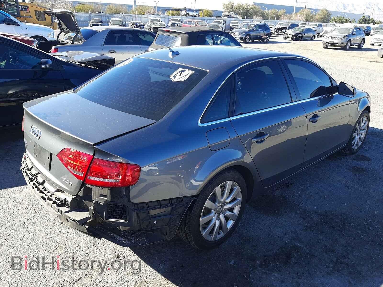 2012 AUDI A4 - VIN: WAUAFAFL4CA119188 - Photo 4