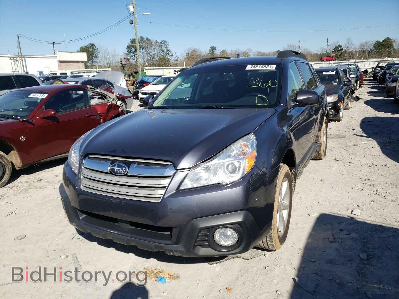 2014 SUBARU OUTBACK - VIN: 4S4BRCCC2E1205886 - Фото 2