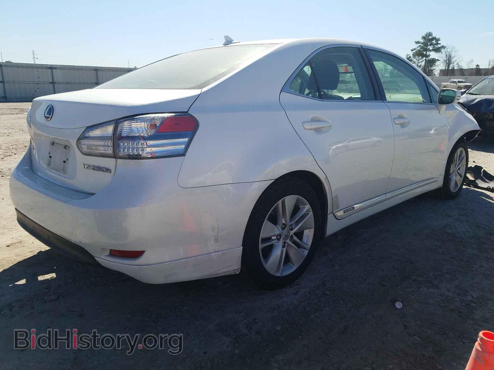 2010 LEXUS HS - VIN: JTHBB1BA3A2034050 - Фото 4