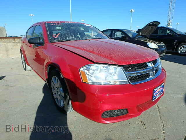 Photo 1C3CDZAG1DN750568 - DODGE AVENGER 2013