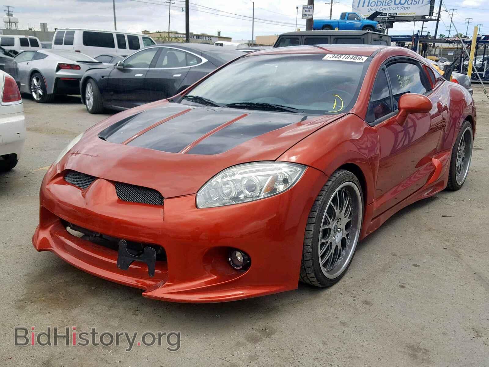 2006 MITSUBISHI ECLIPSE - VIN: 4A3AK34T76E012384 - Photo 2