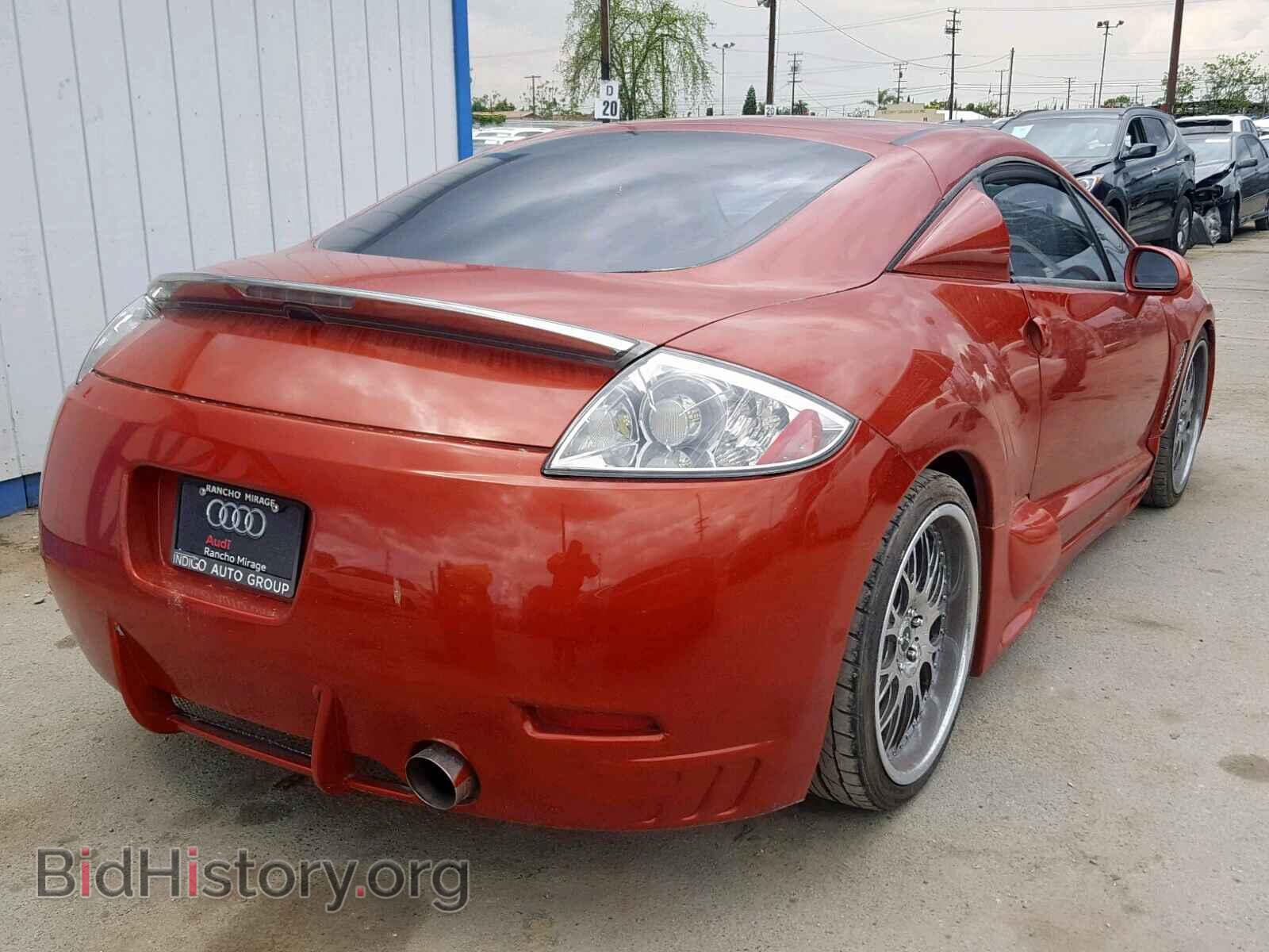 2006 MITSUBISHI ECLIPSE - VIN: 4A3AK34T76E012384 - Photo 4