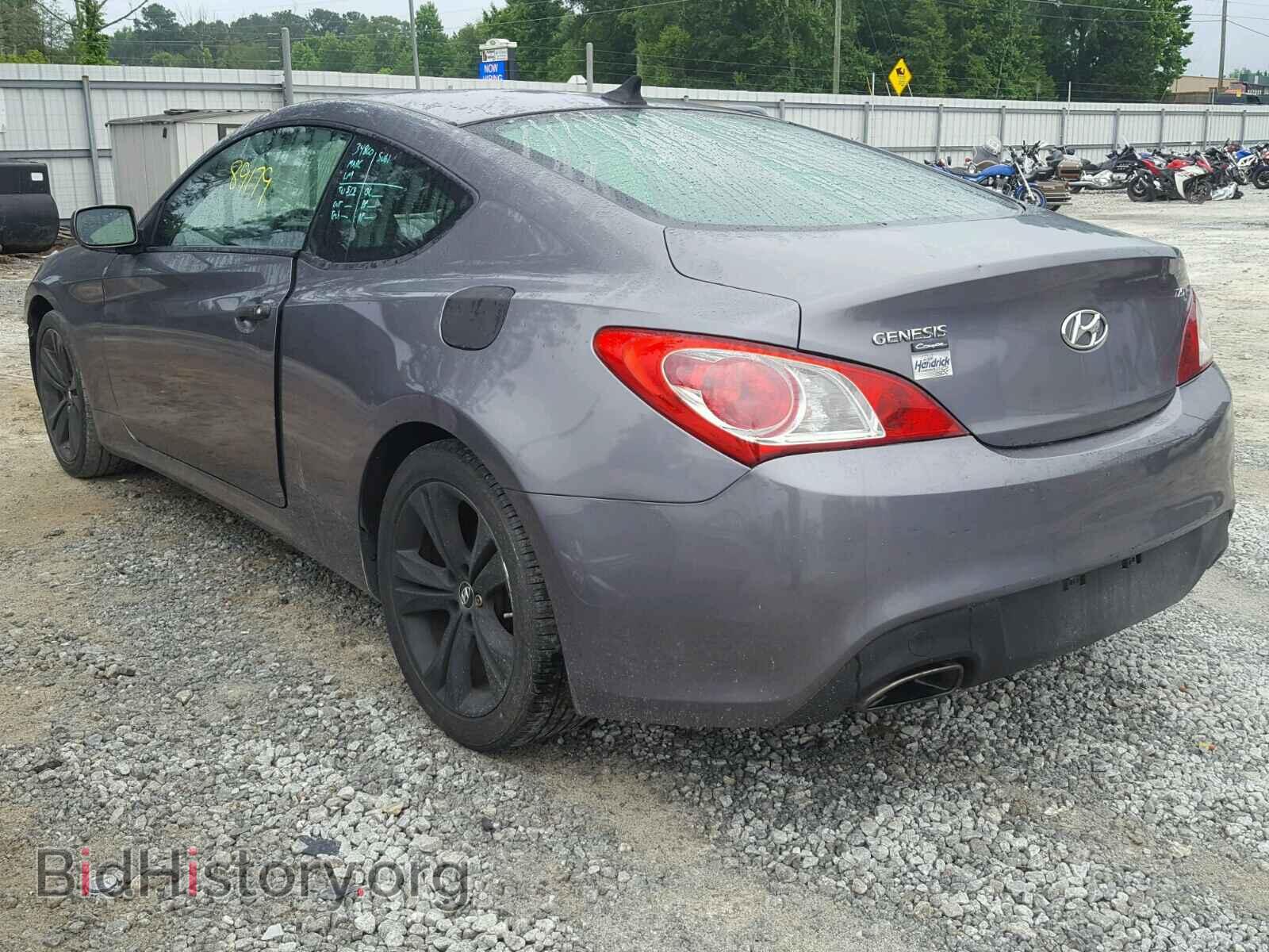 2012 HYUNDAI GENESIS - VIN: KMHHT6KD1CU068572 - Фото 3