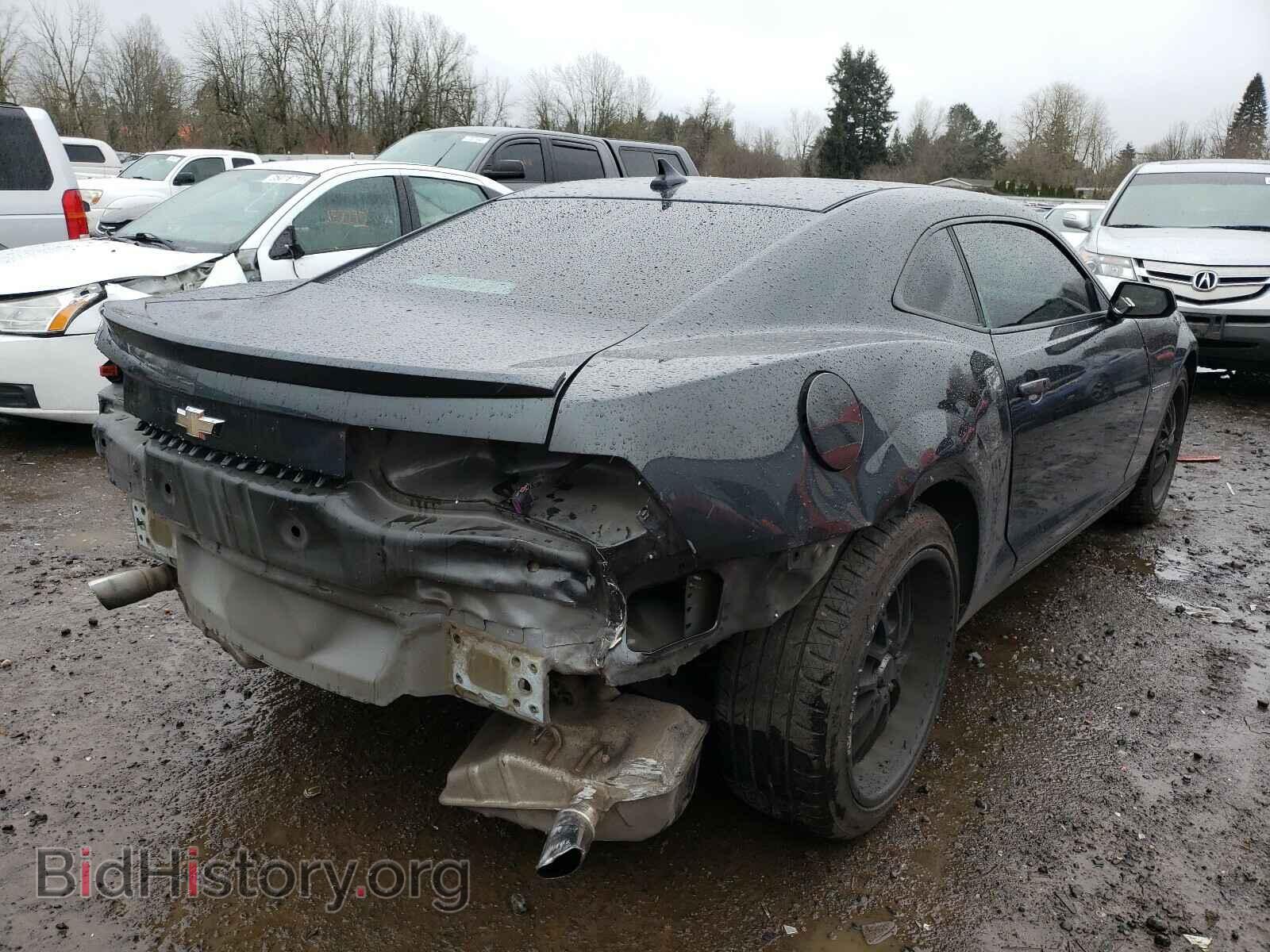 2012 CHEVROLET CAMARO - VIN: 2G1FA1E3XC9185418 - Фото 4