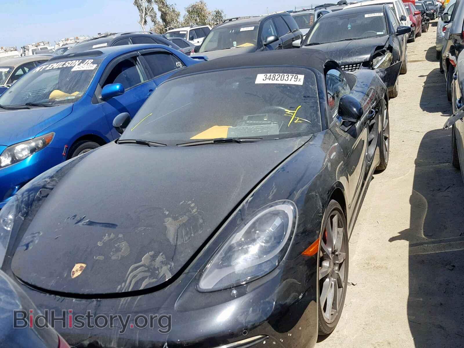 2017 PORSCHE BOXSTER - VIN: WP0CB2A86HS240466 - Фото 2
