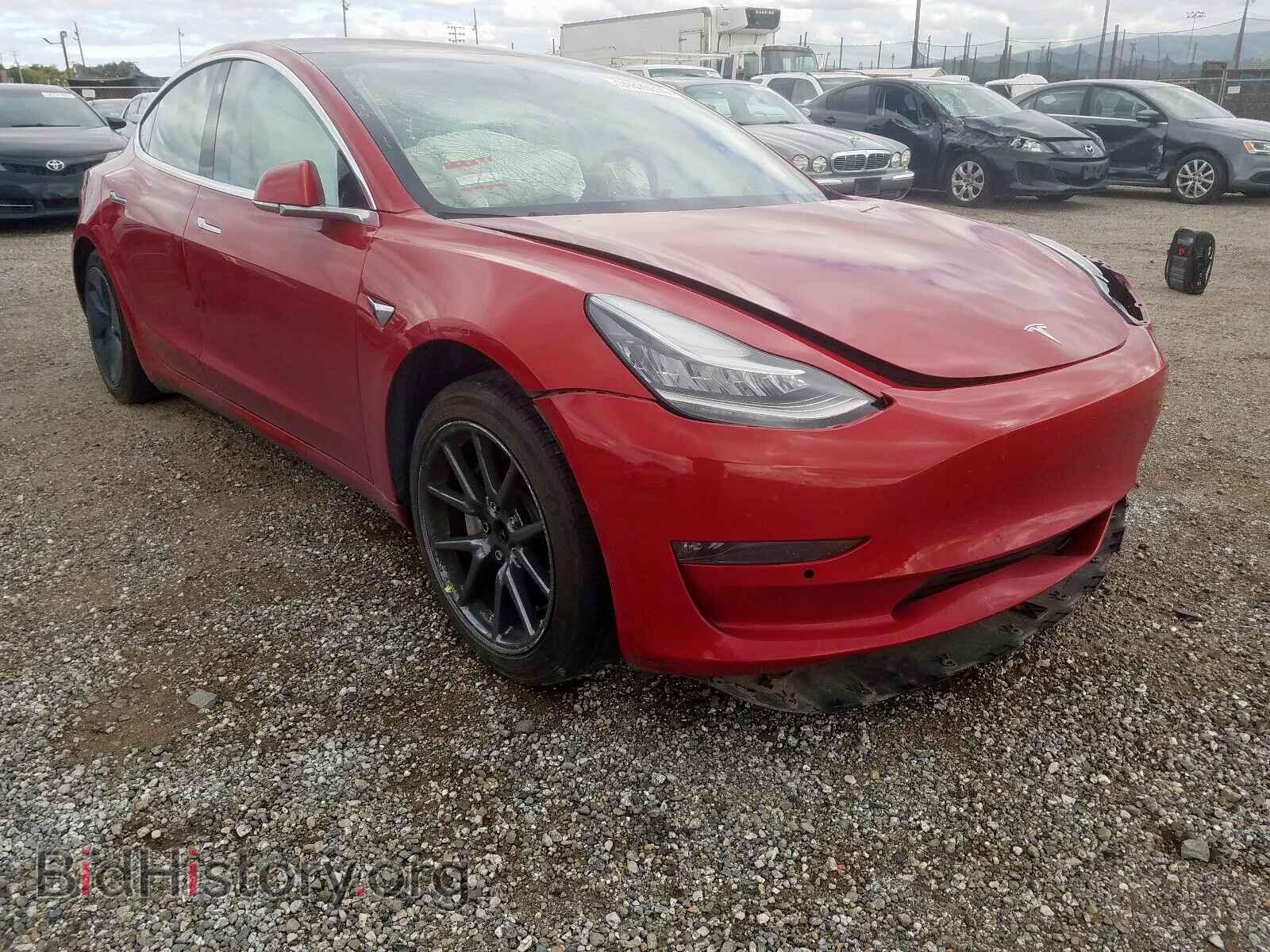 Photo 5YJ3E1EA7JF048099 - TESLA MODEL 3 2018
