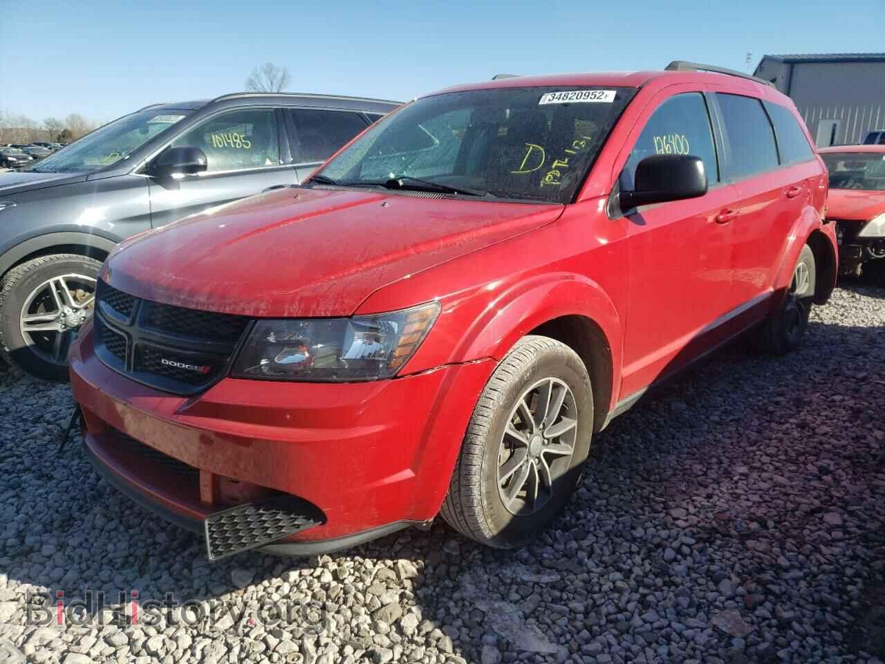 2017 DODGE JOURNEY - VIN: 3C4PDCAB3HT581545 - Фото 2