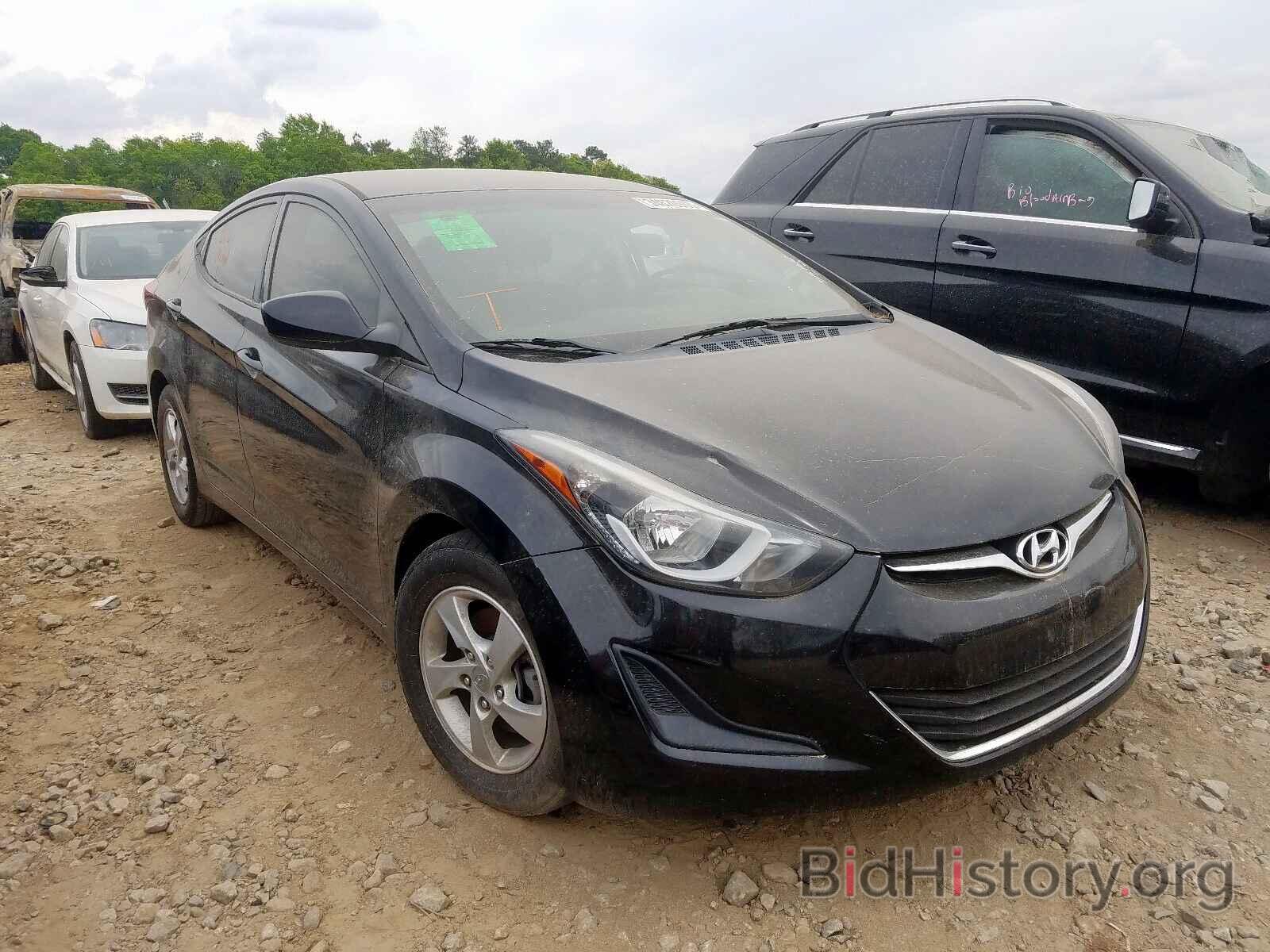 Photo 5NPDH4AE5FH568123 - HYUNDAI ELANTRA 2015