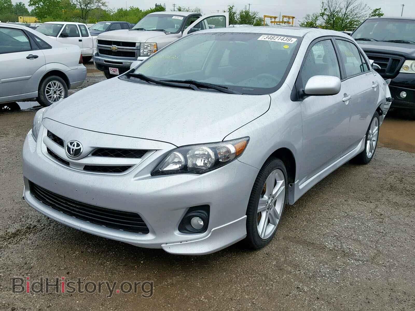 2013 TOYOTA COROLLA BA - VIN: 5YFBU4EE2DP214623 - Фото 2