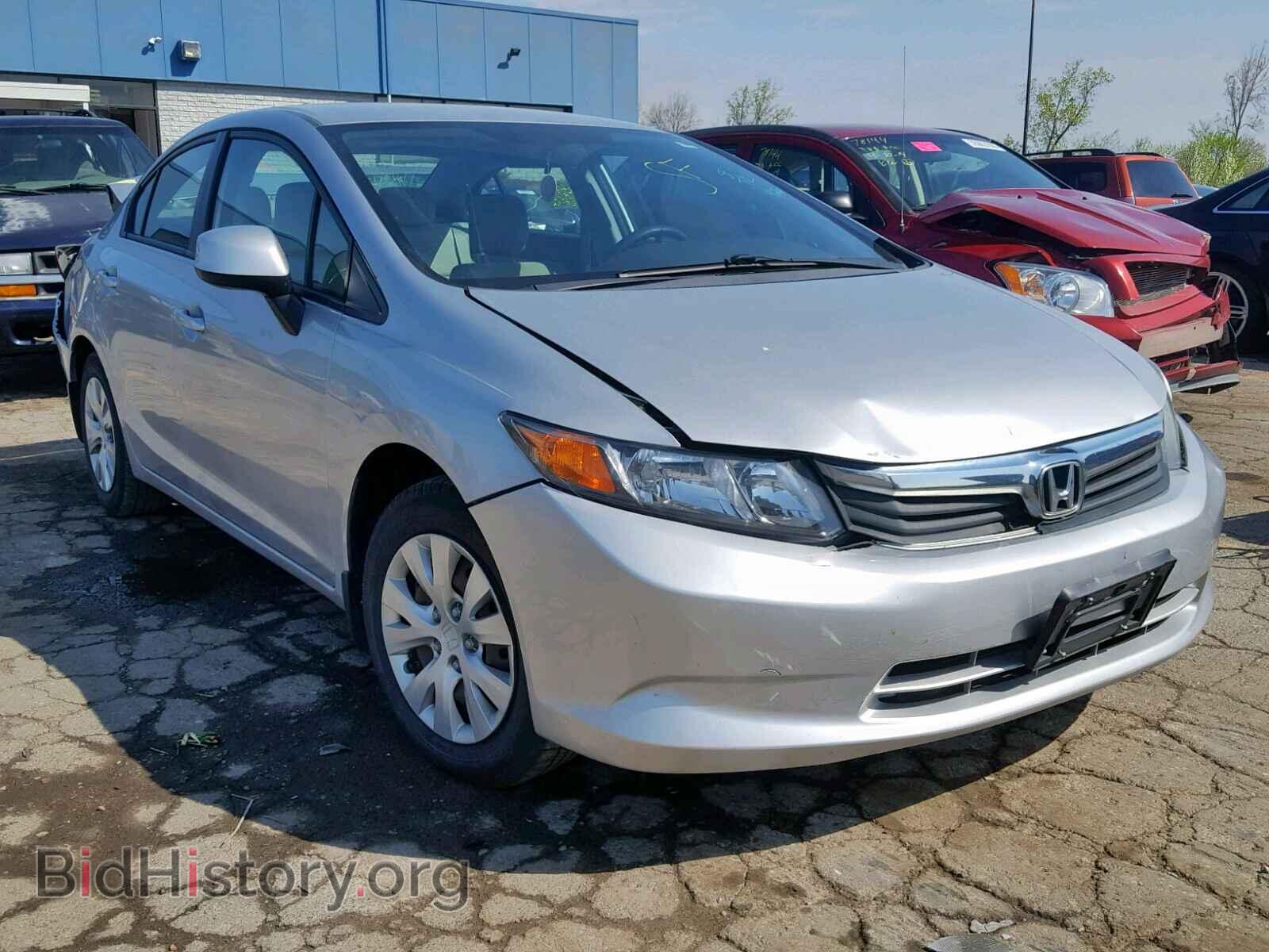 Фотография 19XFB2F57CE041627 - HONDA CIVIC LX 2012