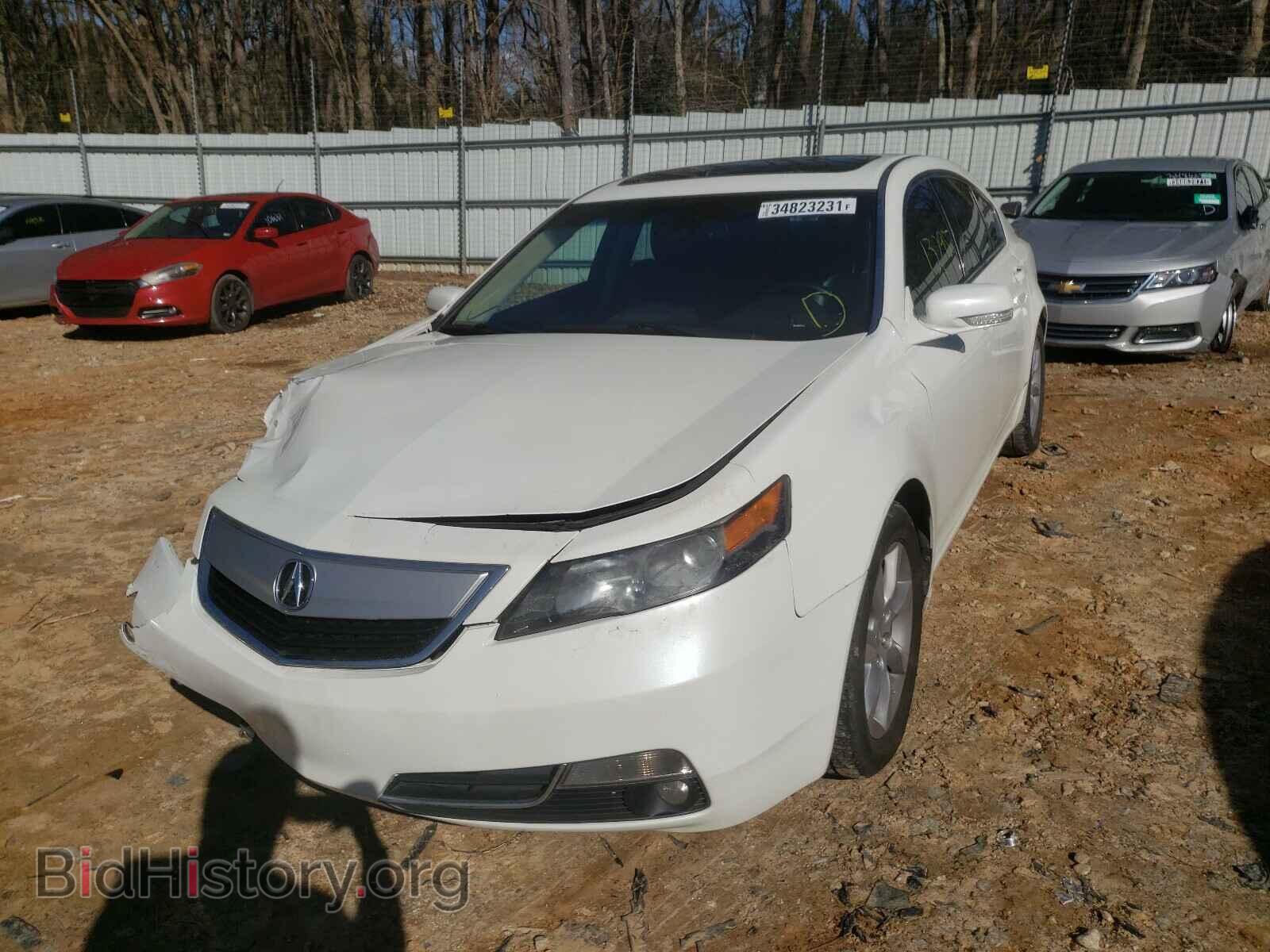 2012 ACURA TL - VIN: 19UUA8F52CA036160 - Фото 2