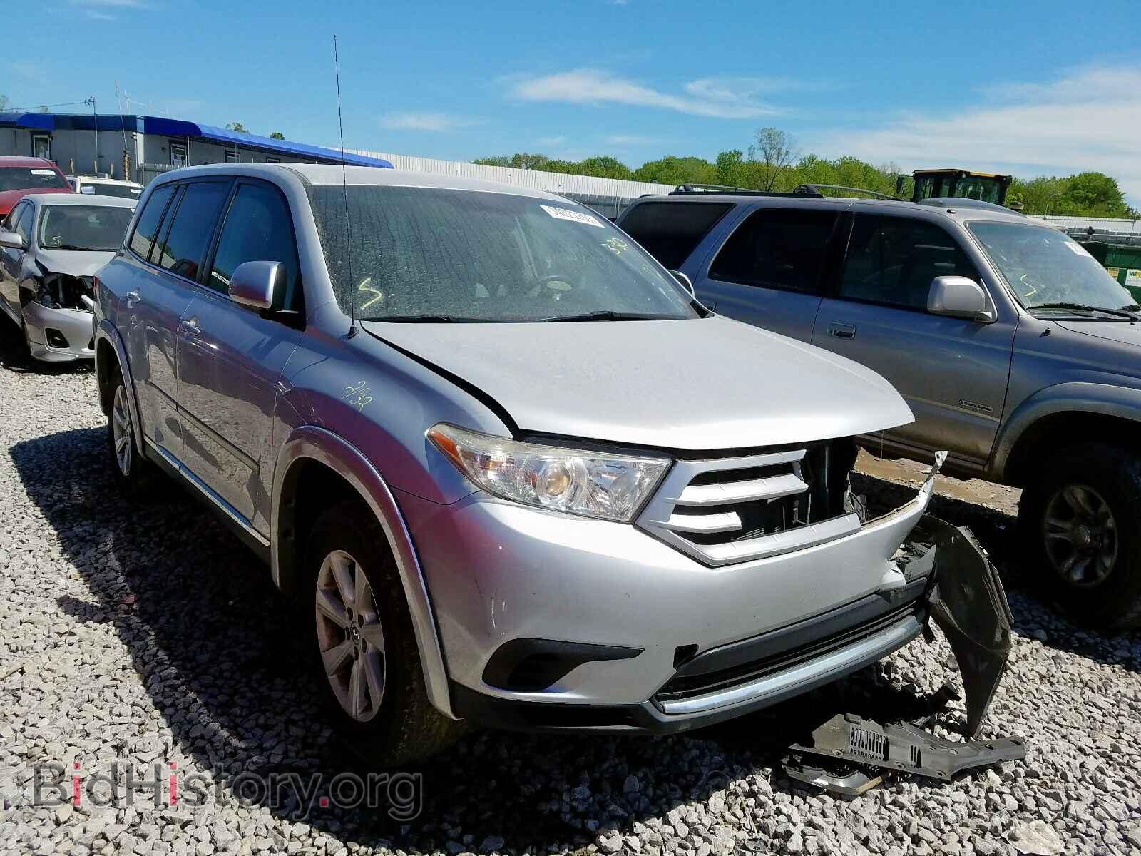 Photo 5TDZA3EH7CS021966 - TOYOTA HIGHLANDER 2012