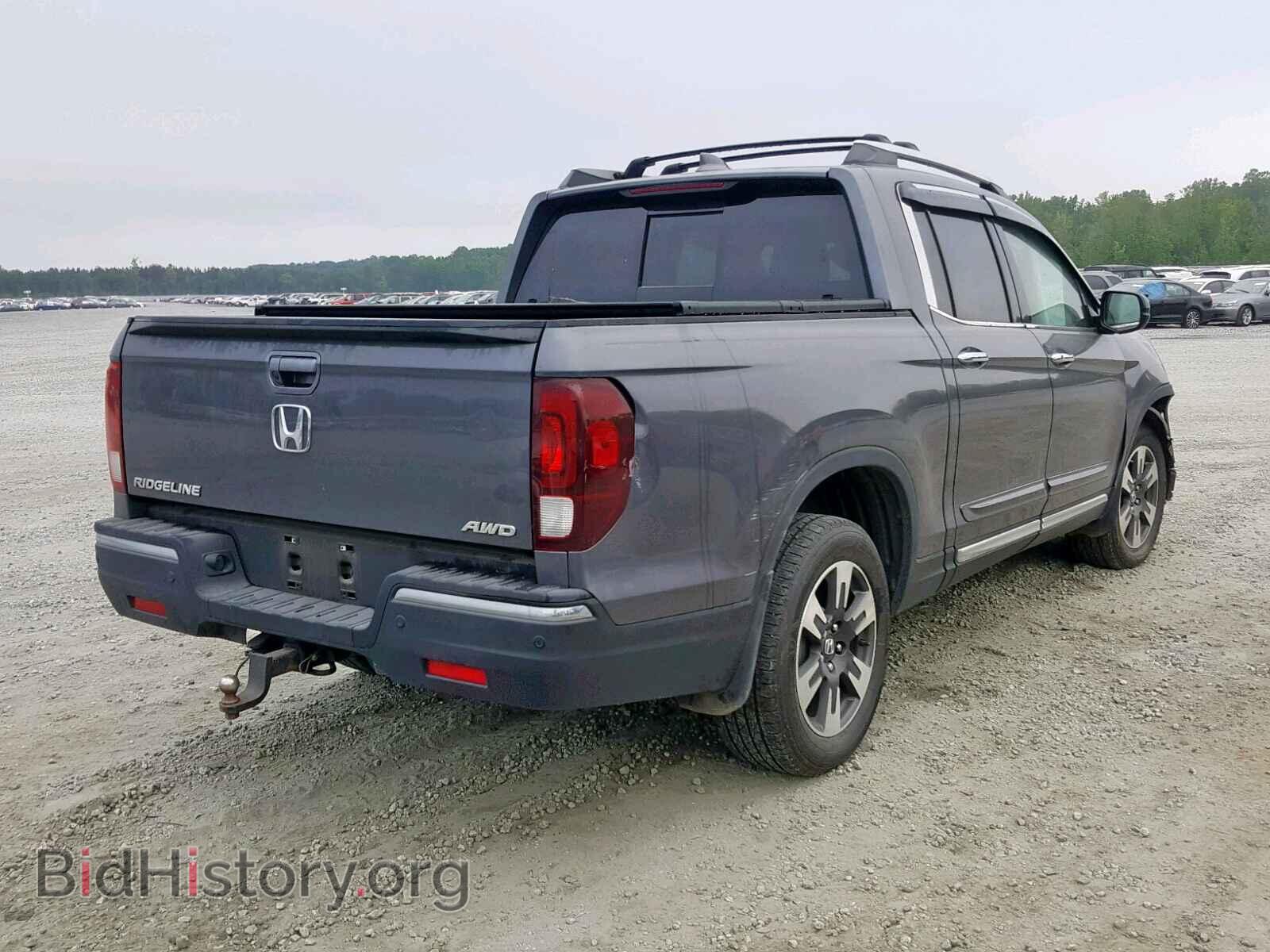 2018 HONDA RIDGELINE - VIN: 5FPYK3F76JB011808 - Фото 3