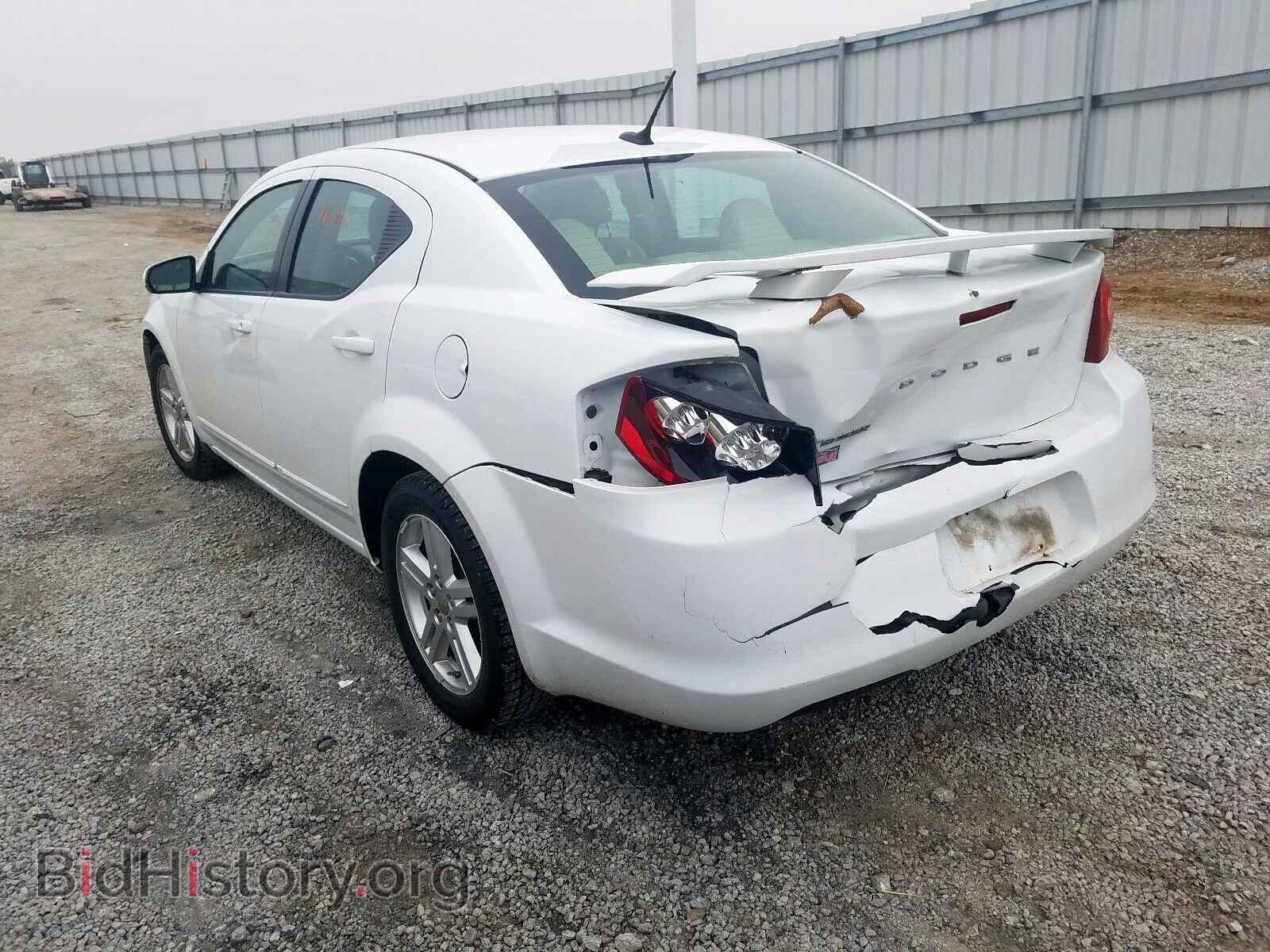 2012 DODGE AVENGER - VIN: 1C3CDZCB0CN196715 - Фото 3