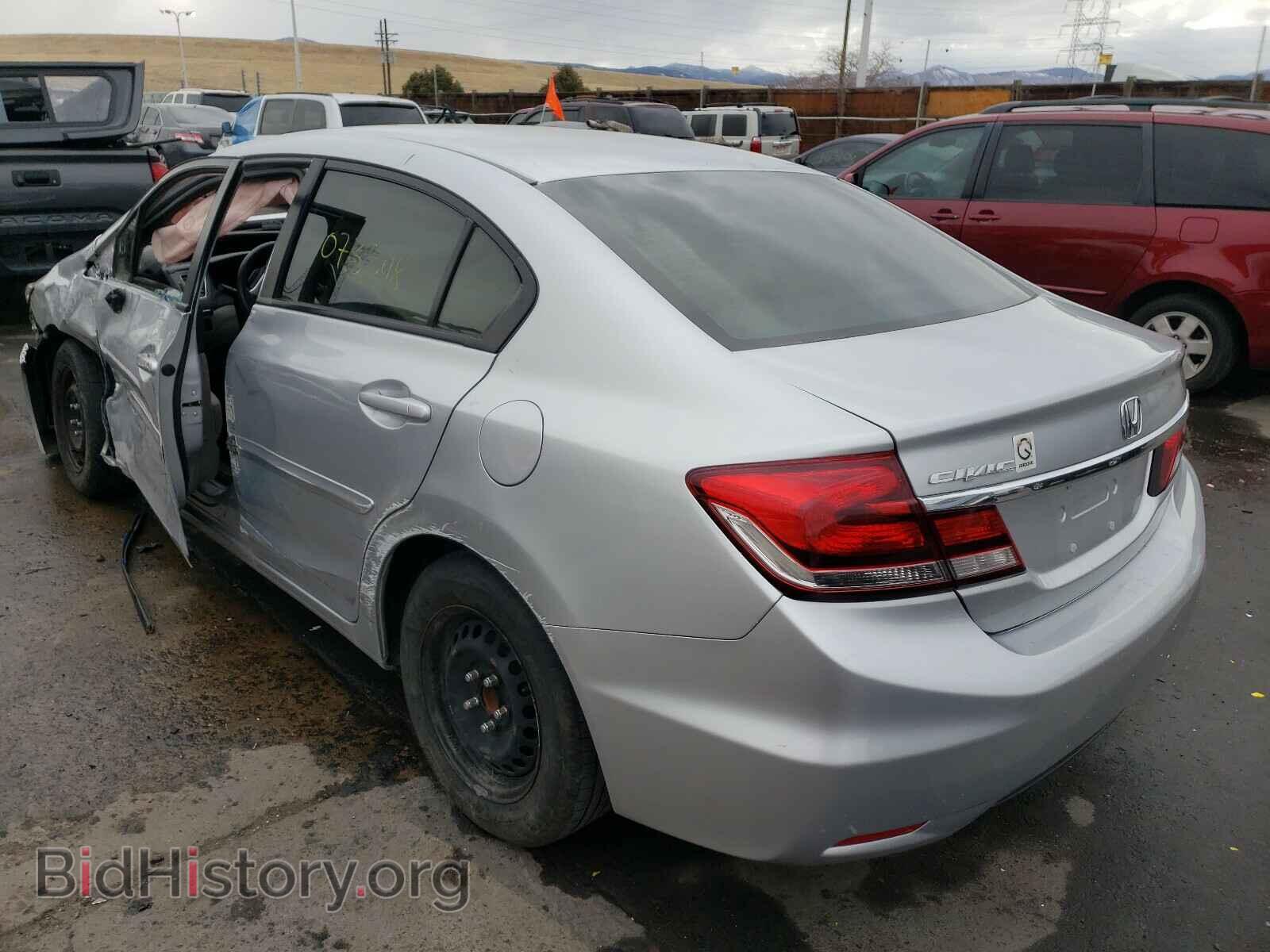 2014 HONDA CIVIC - VIN: 2HGFB2F53EH504033 - Фото 3