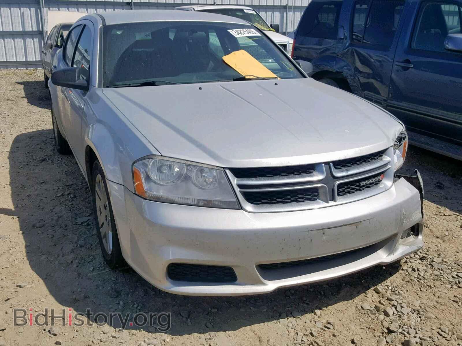 Фотография 1C3CDZAB4CN328149 - DODGE AVENGER 2012