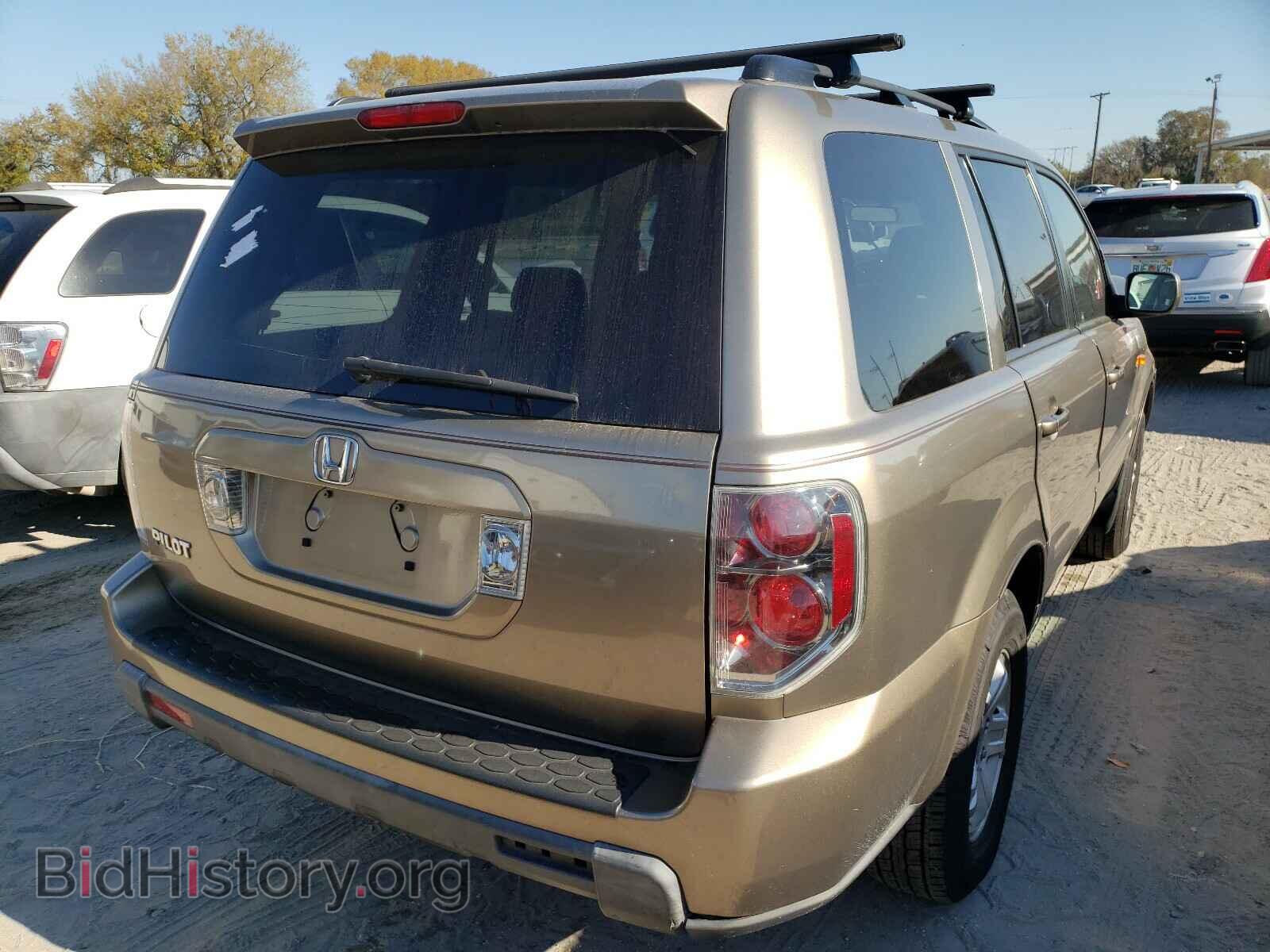 2008 HONDA PILOT - VIN: 5FNYF28278B020777 - Фото 4