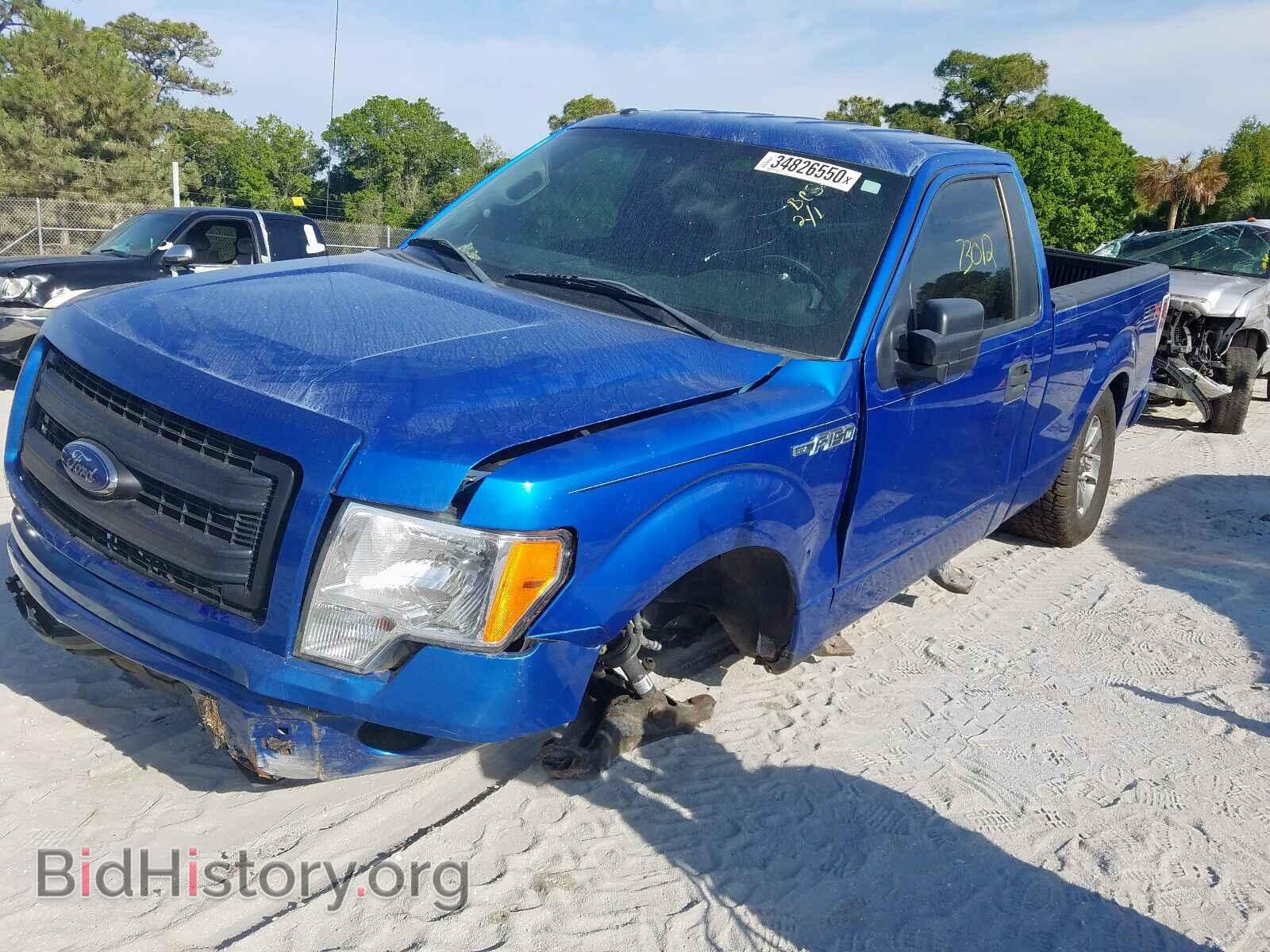 2013 FORD F150 - VIN: 1FTMF1CF6DFC85540 - Фото 2