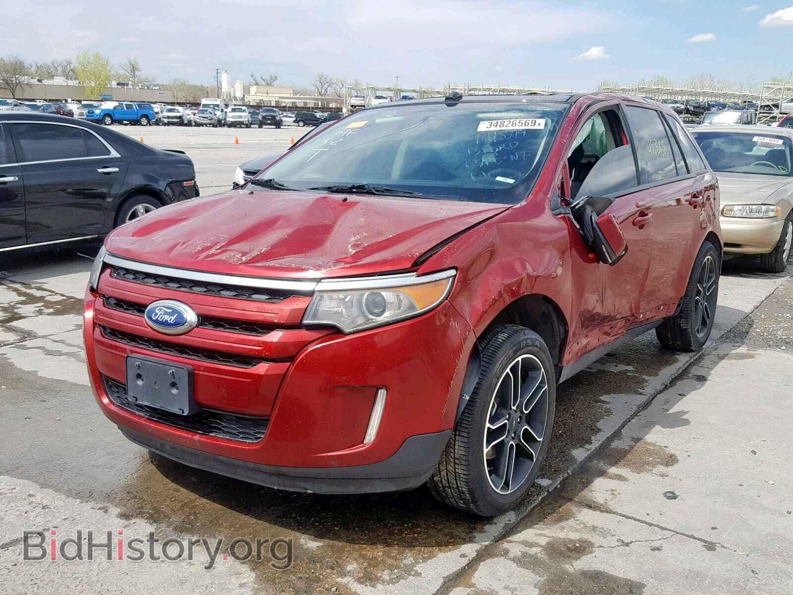 2013 FORD EDGE SEL - VIN: 2FMDK4JC7DBC58446 - Photo 2