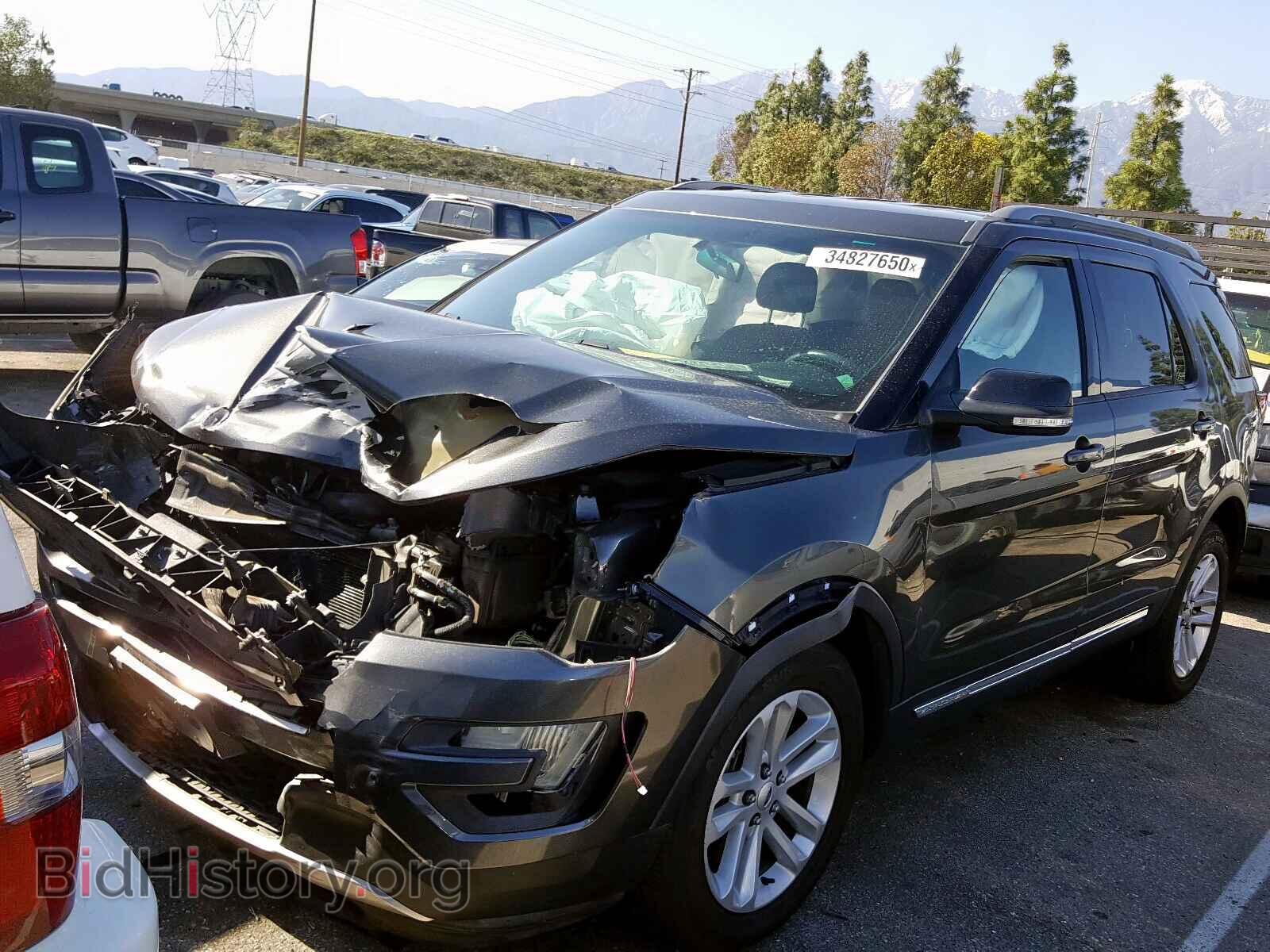 2017 FORD EXPLORER - VIN: 1FM5K7D87HGA43371 - Фото 2