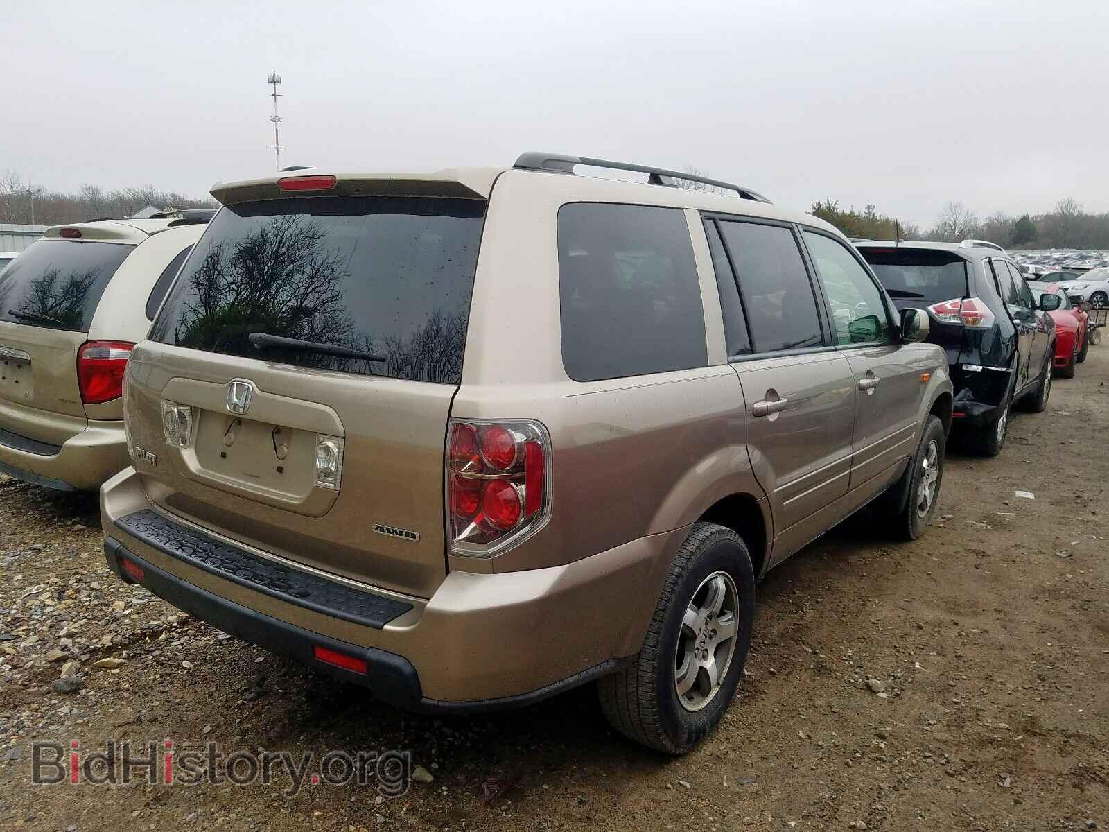 2007 HONDA PILOT - VIN: 5FNYF18427B016890 - Фото 4