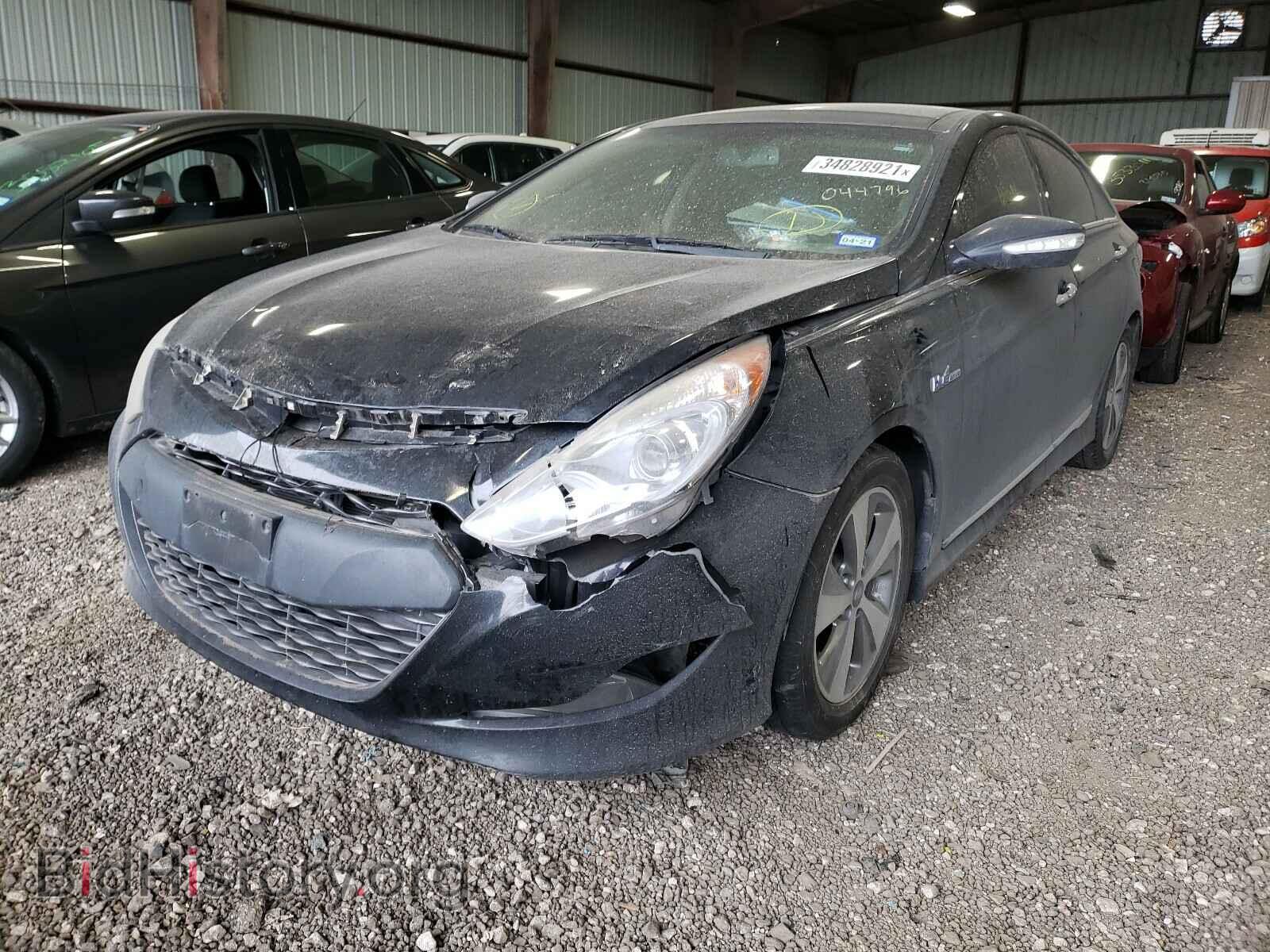 2012 HYUNDAI SONATA - VIN: KMHEC4A4XCA044796 - Фото 2