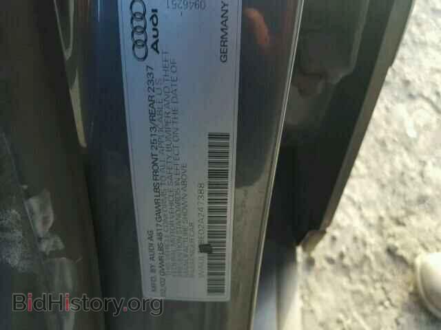 2002 AUDI A4 - VIN: WAULT68E02A247388 - Photo 9