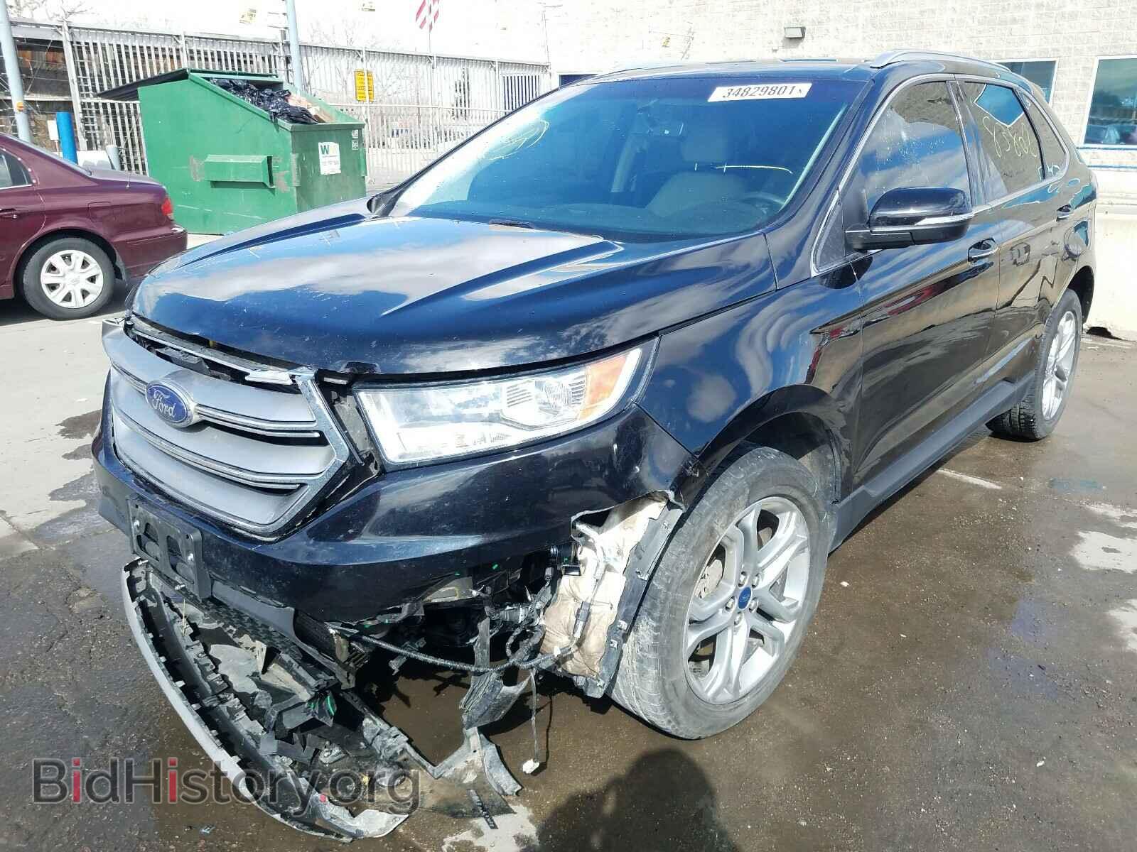 2017 FORD EDGE - VIN: 2FMPK4K90HBC46094 - Фото 2