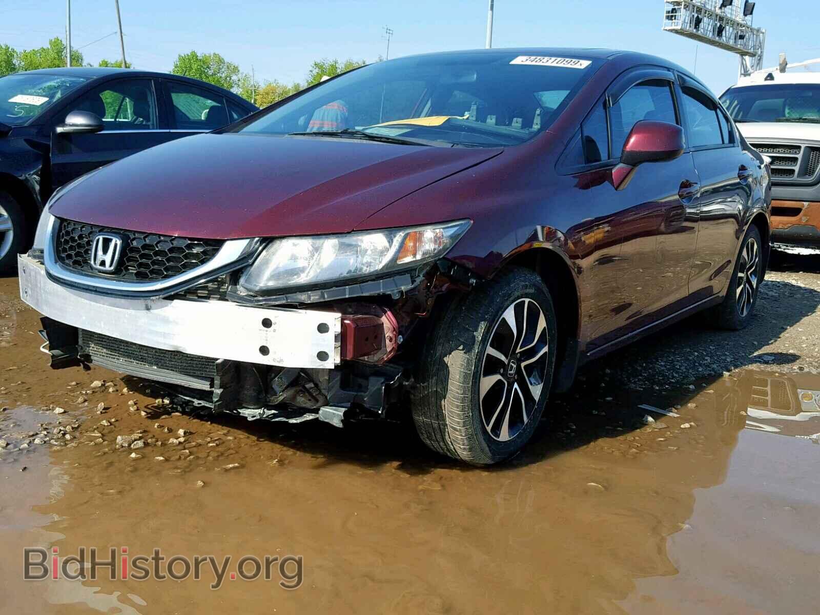 2013 HONDA CIVIC - VIN: 19XFB2F83DE050062 - Фото 2
