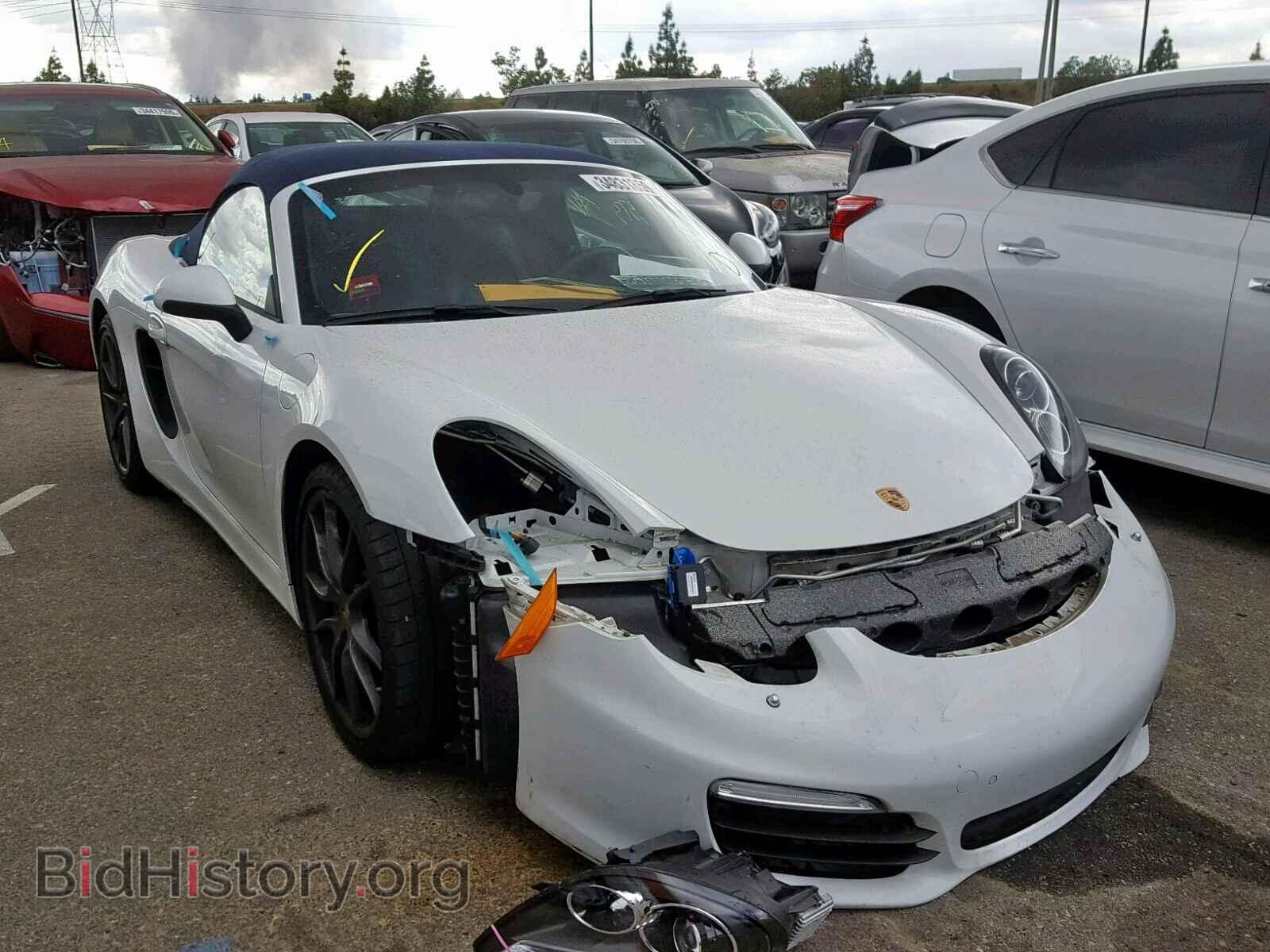Фотография WP0CA2A80FS110330 - PORSCHE BOXSTER 2015